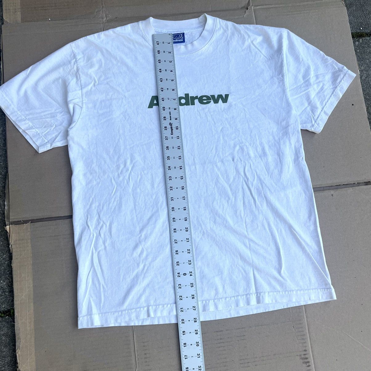 Andrew Andrew Shop Logo Tee Size US XL / EU 56 / 4 - 4 Thumbnail