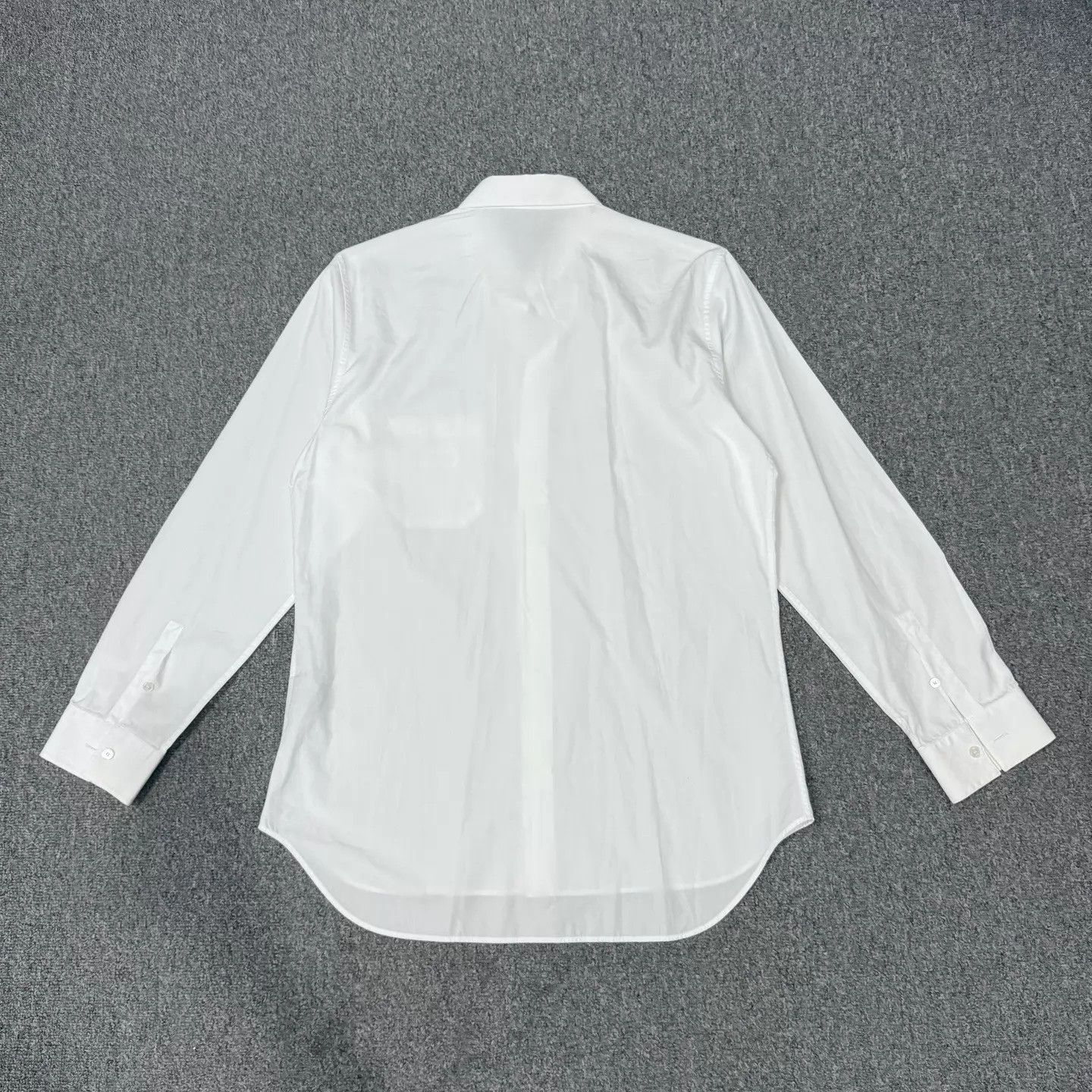 Dior Dior White LS Shirt ChestPocket CD Logo Embroidery Size US L / EU 52-54 / 3 - 2 Thumbnail