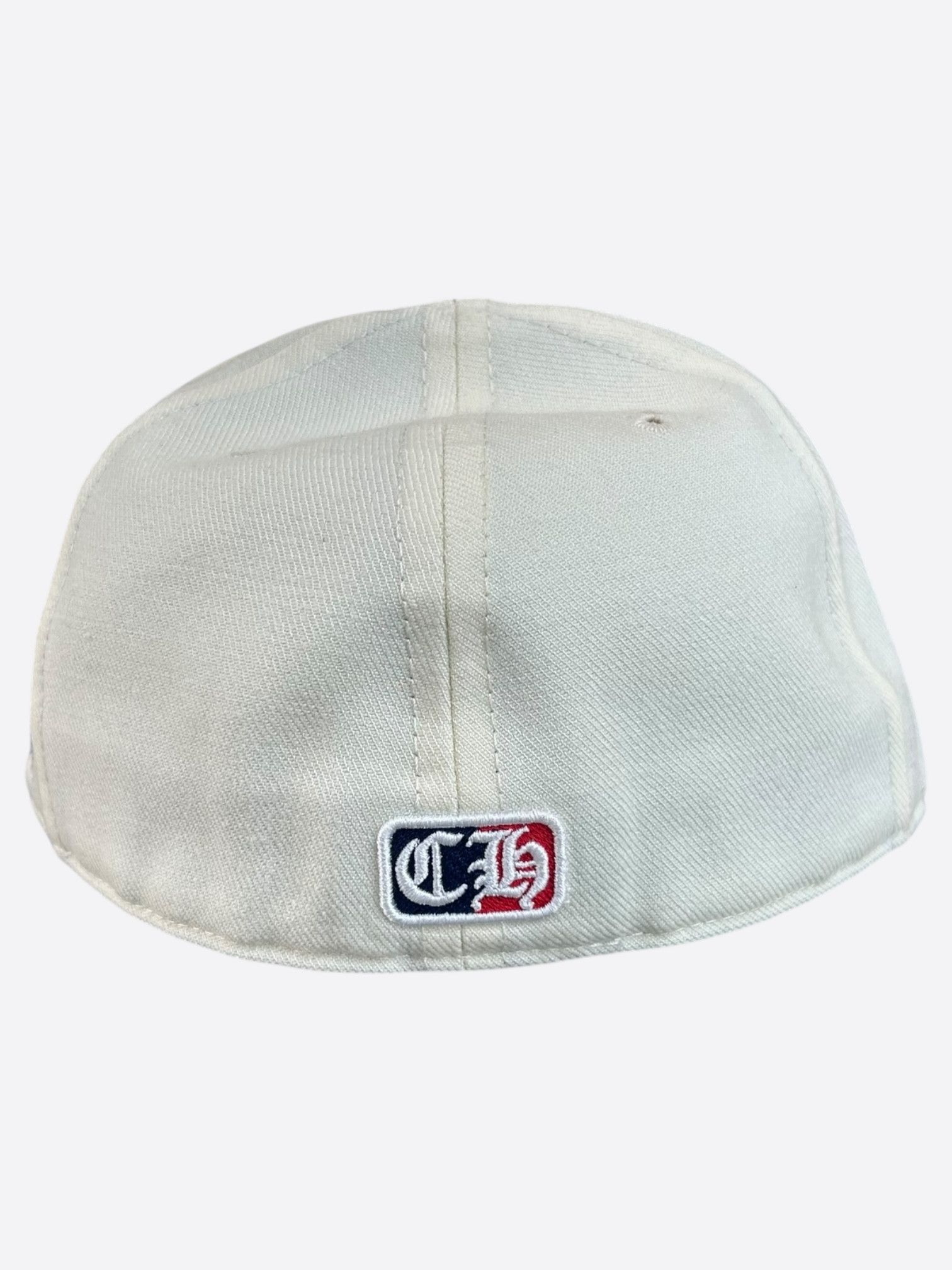 Chrome Hearts Chrome Hearts White & Red Heart Logo Fitted Hat Size ONE SIZE - 3 Thumbnail