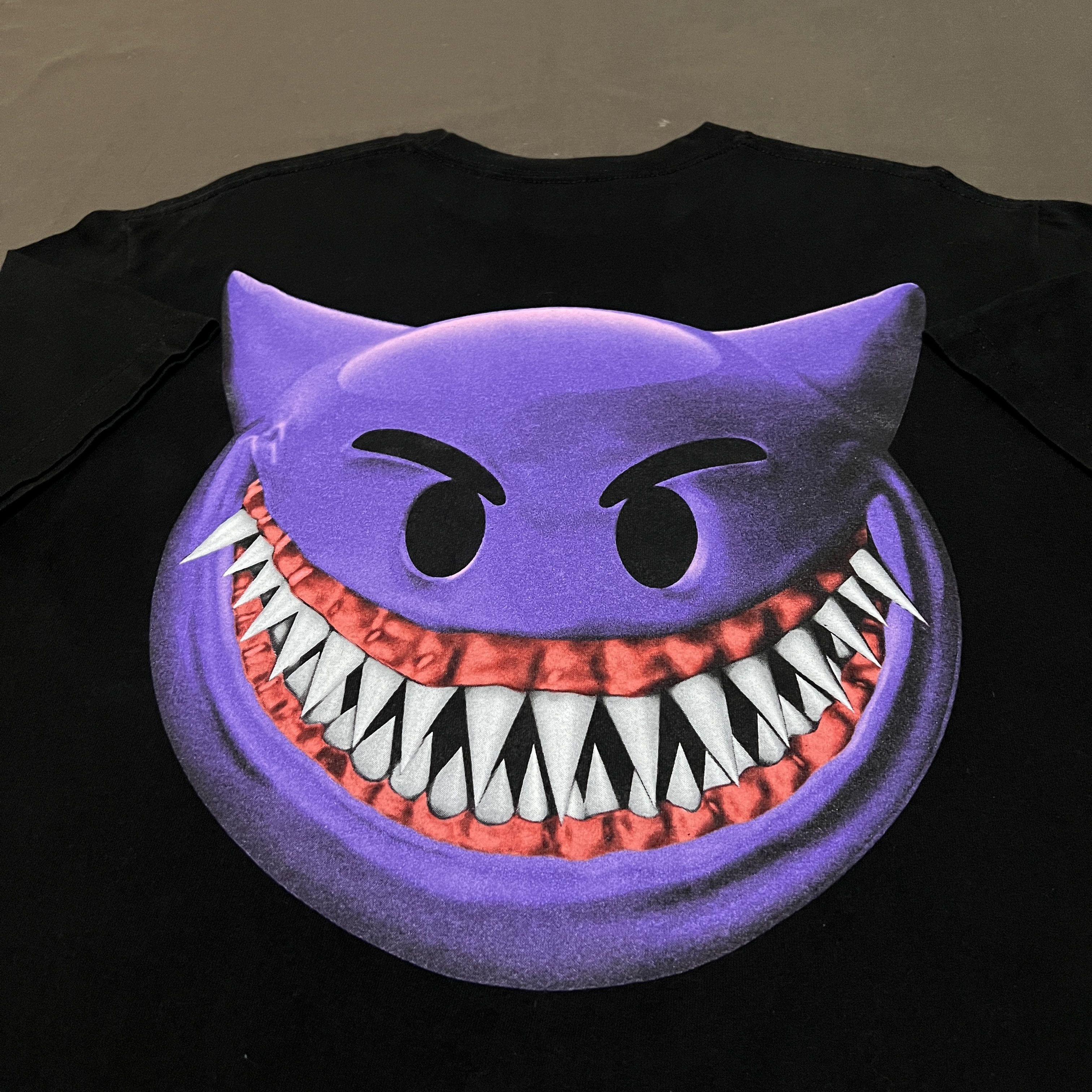 Lil Peep × Rap Tees × Sus Boy SUS BOY Purple Devil Tee L Size US XL / EU 56 / 4 - 4 Thumbnail