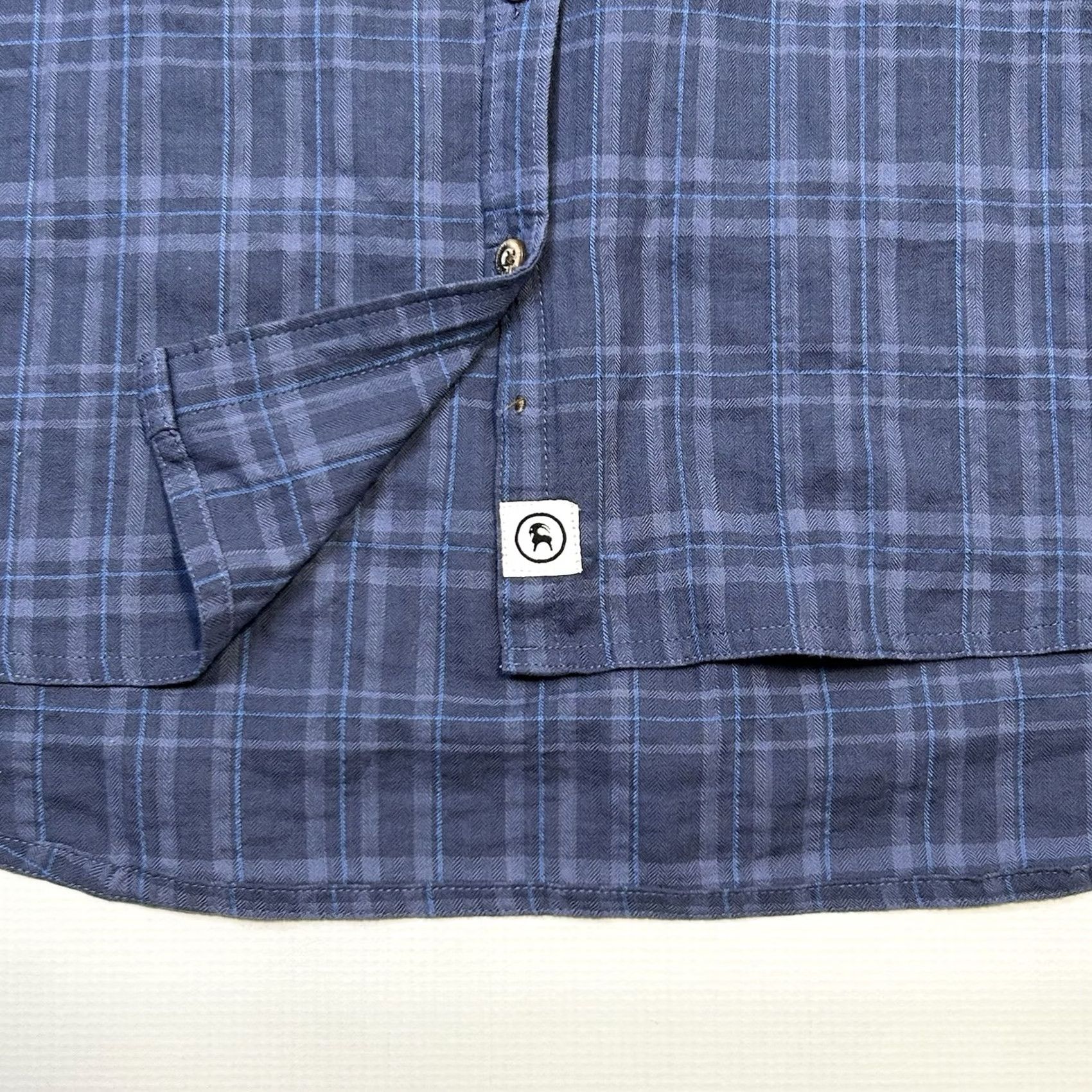 Vintage Backcountry Plaid Button Up Shirt Womens Large Blue Lightweight Casual Cozy Relaxed Fit Size L / US 10 / IT 46 - 5 Thumbnail