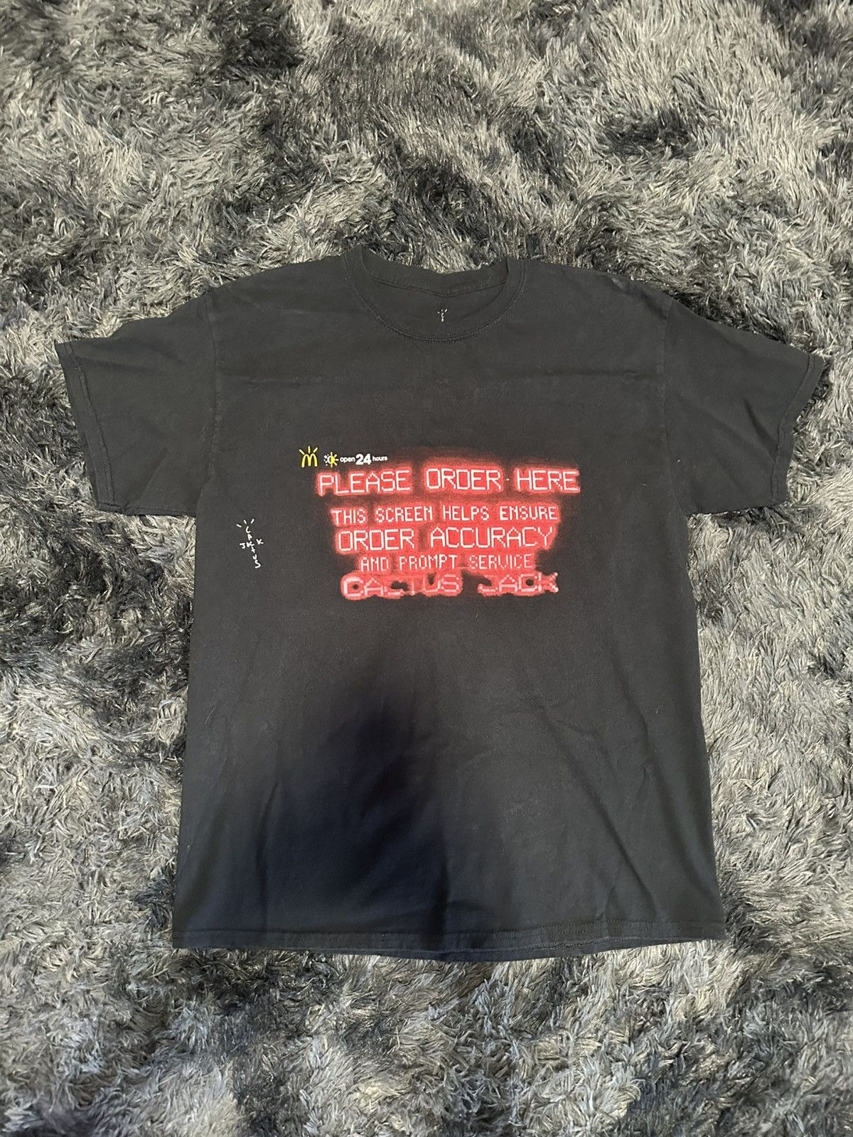 Travis Scott Travis Scott McDonald’s Nightcrawler Tee Size US M / EU 48-50 / 2 - 1 Thumbnail