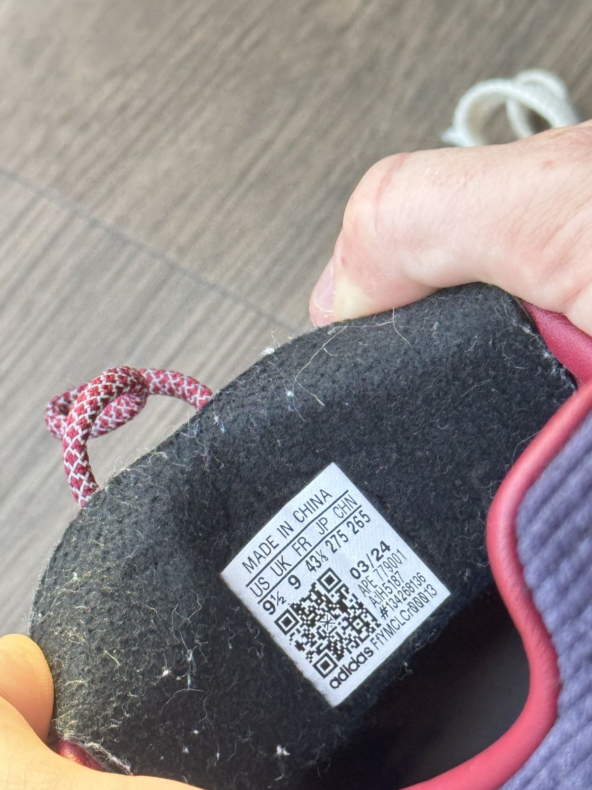 Adidas ALWAYTH x adidas Samba 'College Burgundy' Size US 9.5 / EU 42-43 - 4 Thumbnail