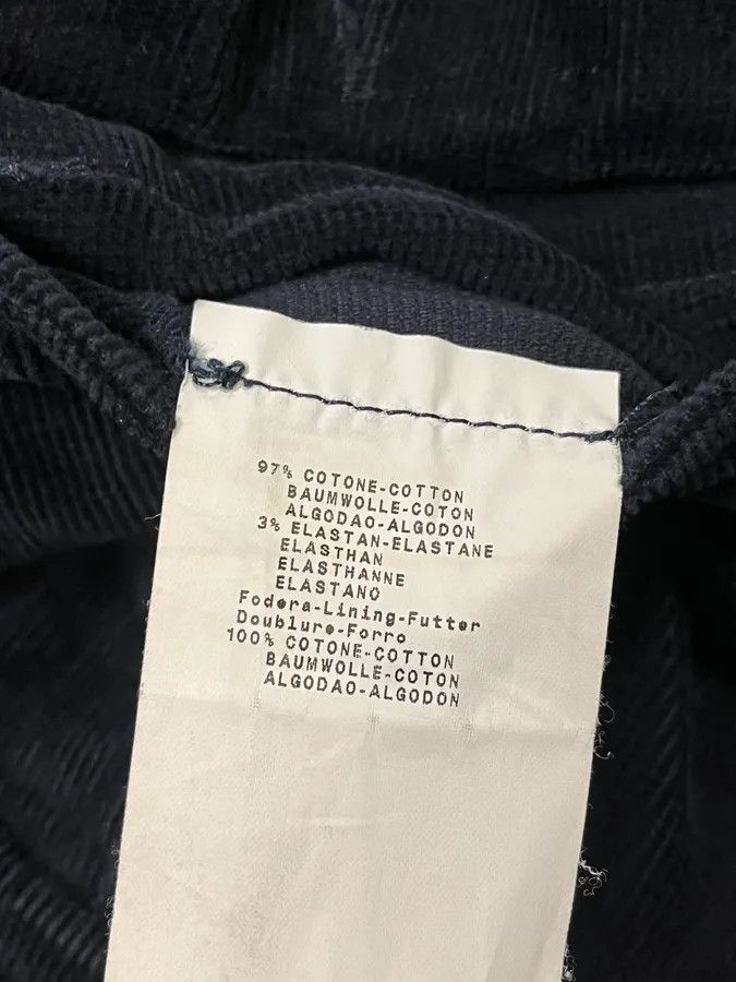 Emporio Armani AW2011 Emporio Armani Navy Corduroy Cargo Pants Size US 32 / EU 48 - 11 Thumbnail