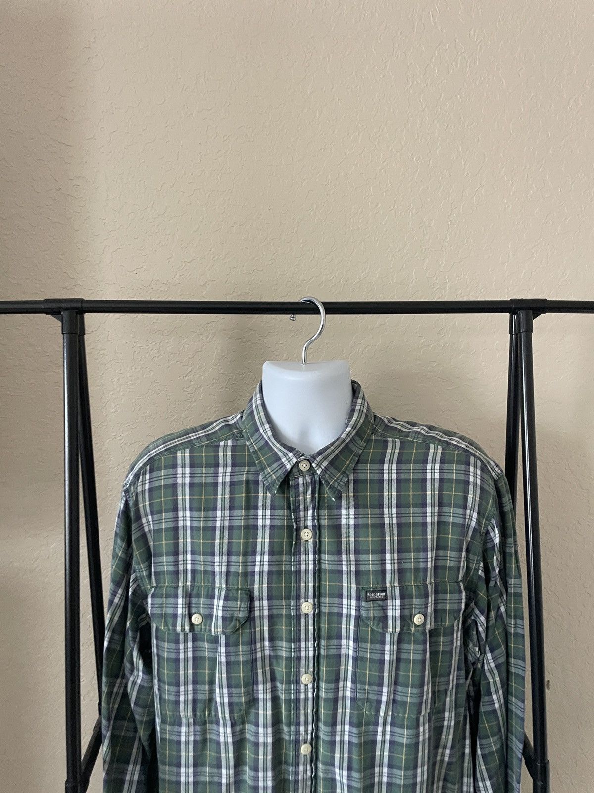 Polo Ralph Lauren Polo Sport Sportsman Flannel Plaid Size US L / EU 52-54 / 3 - 2 Thumbnail