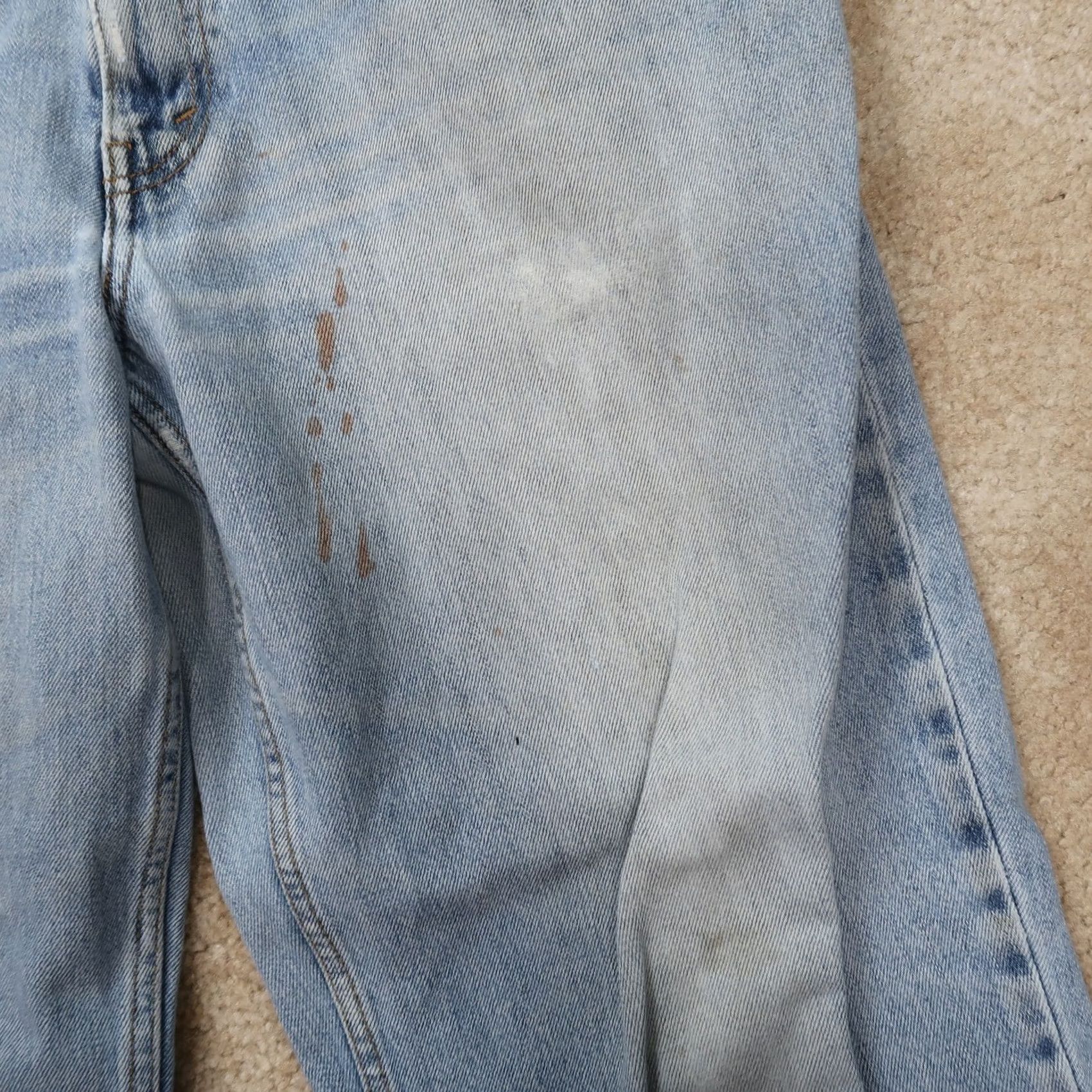 Levi's VINTAGE Levi's 560 Comfort Fit Jeans Men 36x30 Blue Denim Baggy Distressed 80s 90s Streetwear Skateboarding Jeans Mens Size US 36 / EU 52 - 2 Thumbnail