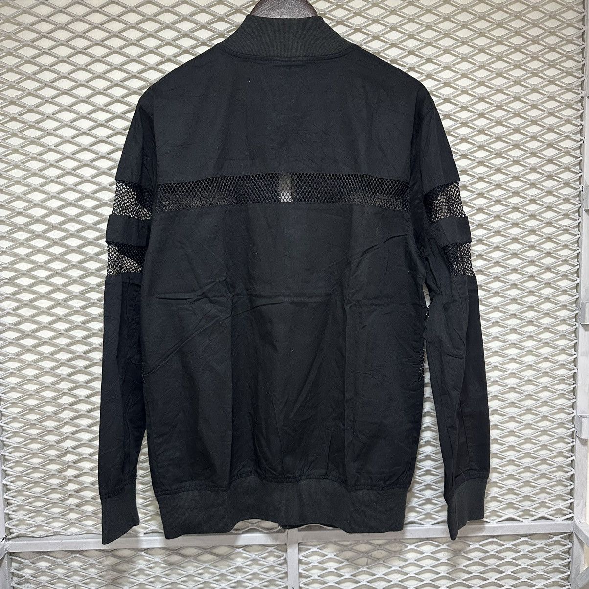Issey Miyake DOUBLEZIP BOMBER JACKET ISSEY MIYAKE STYLE WITH MESH PATTERN Size US M / EU 48-50 / 2 - 9 Thumbnail