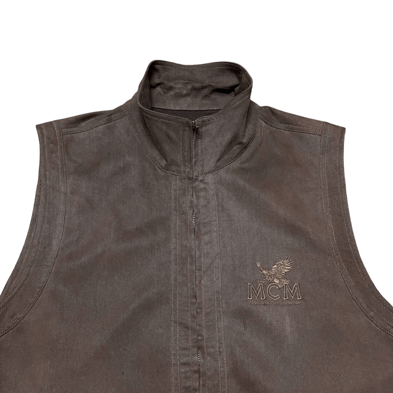 MCM Vintage MCM Legere Zipper Vest Size US L / EU 52-54 / 3 - 2 Thumbnail