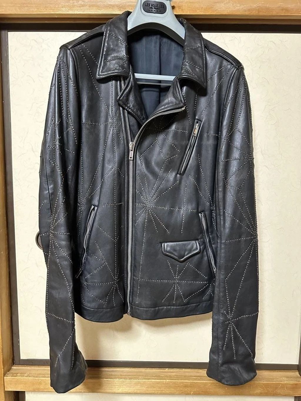 Rick Owens Studded Riders Jacket