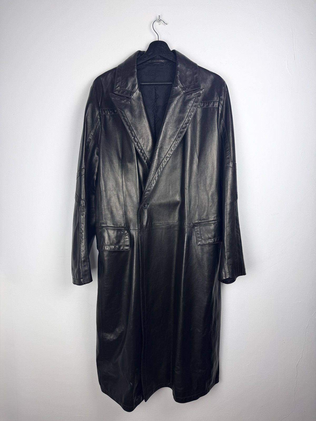 Dirk Bikkembergs Archive Dirk Bikkembergs Nylon Leather Biker 