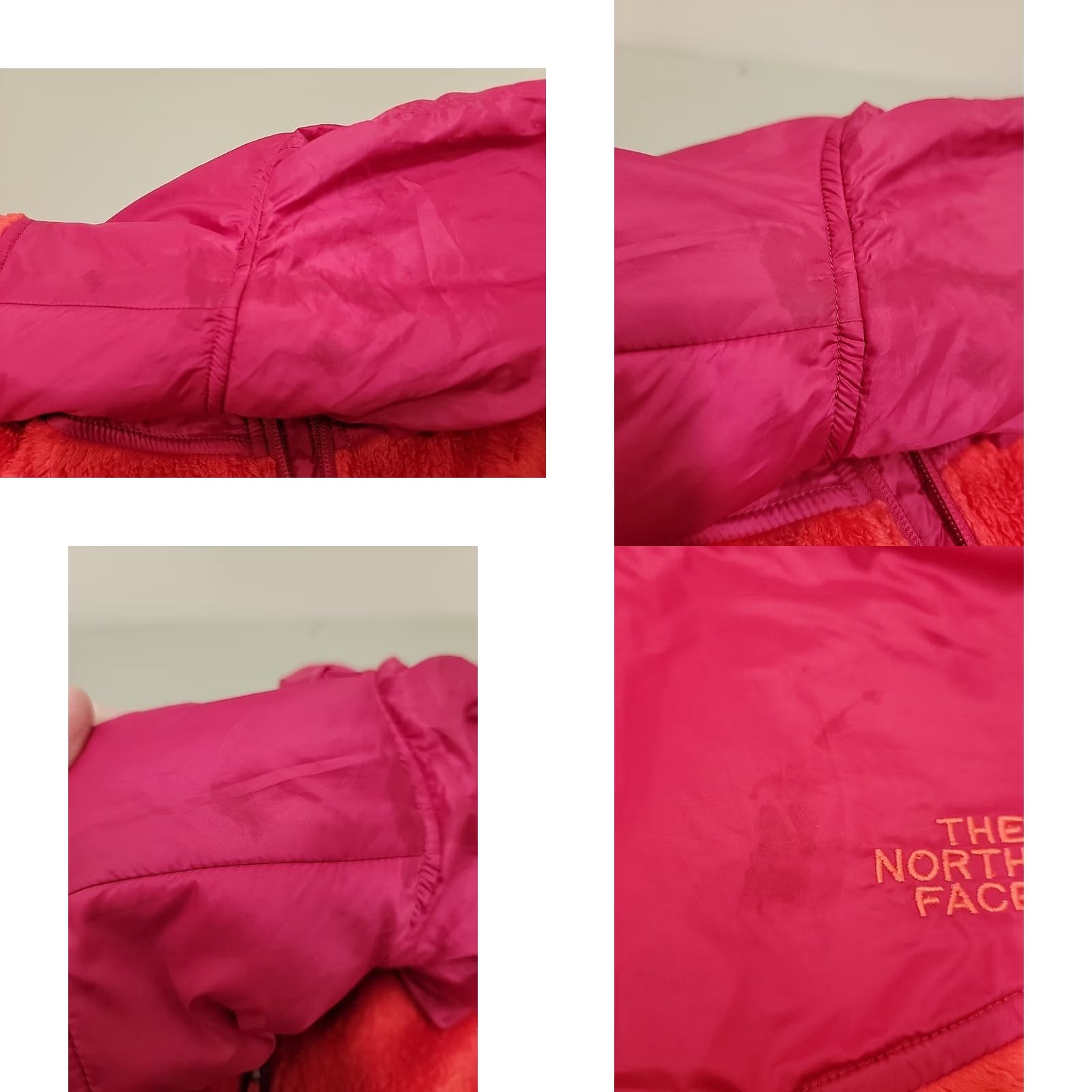 The North Face The North Face Oso Hooded Fleece Women's M Red Pink Full Zip Jacket Size M / US 6-8 / IT 42-44 - 9 Thumbnail