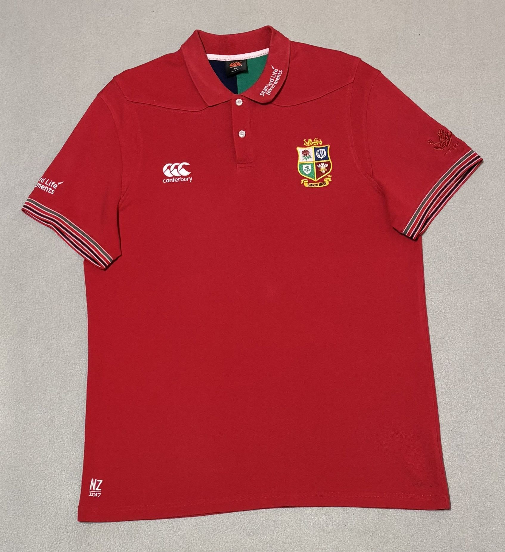 Canterbury of New Zealand Polo British & Irish Lions 2017 Canterbury Vapodri Roz. XL Size US XL / EU 56 / 4 - 5 Thumbnail