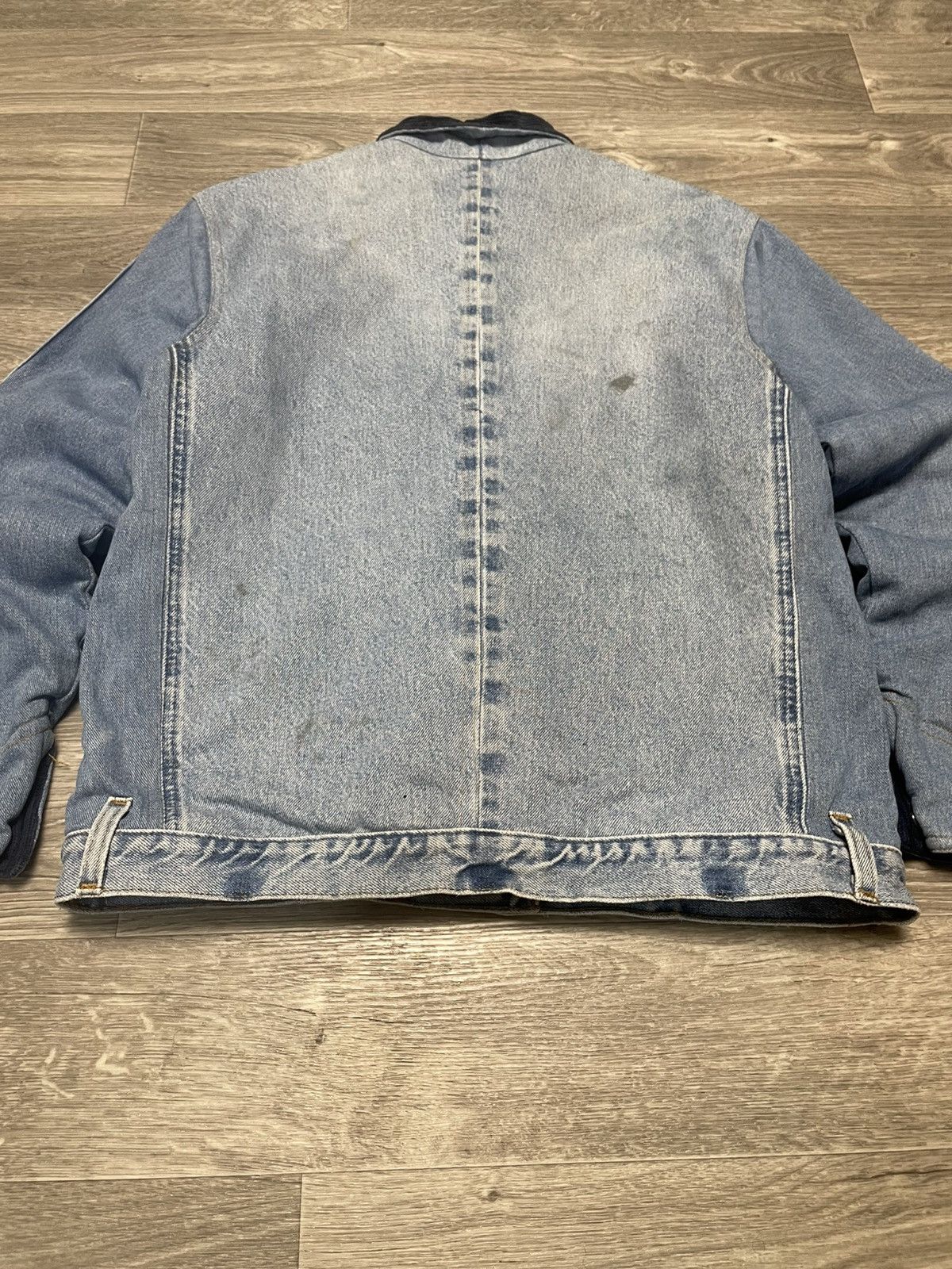 Carhartt Bespoke Carhartt J97 Detroit Jacket w/ RL Cable Knit Lining Size US S / EU 44-46 / 1 - 18 Thumbnail