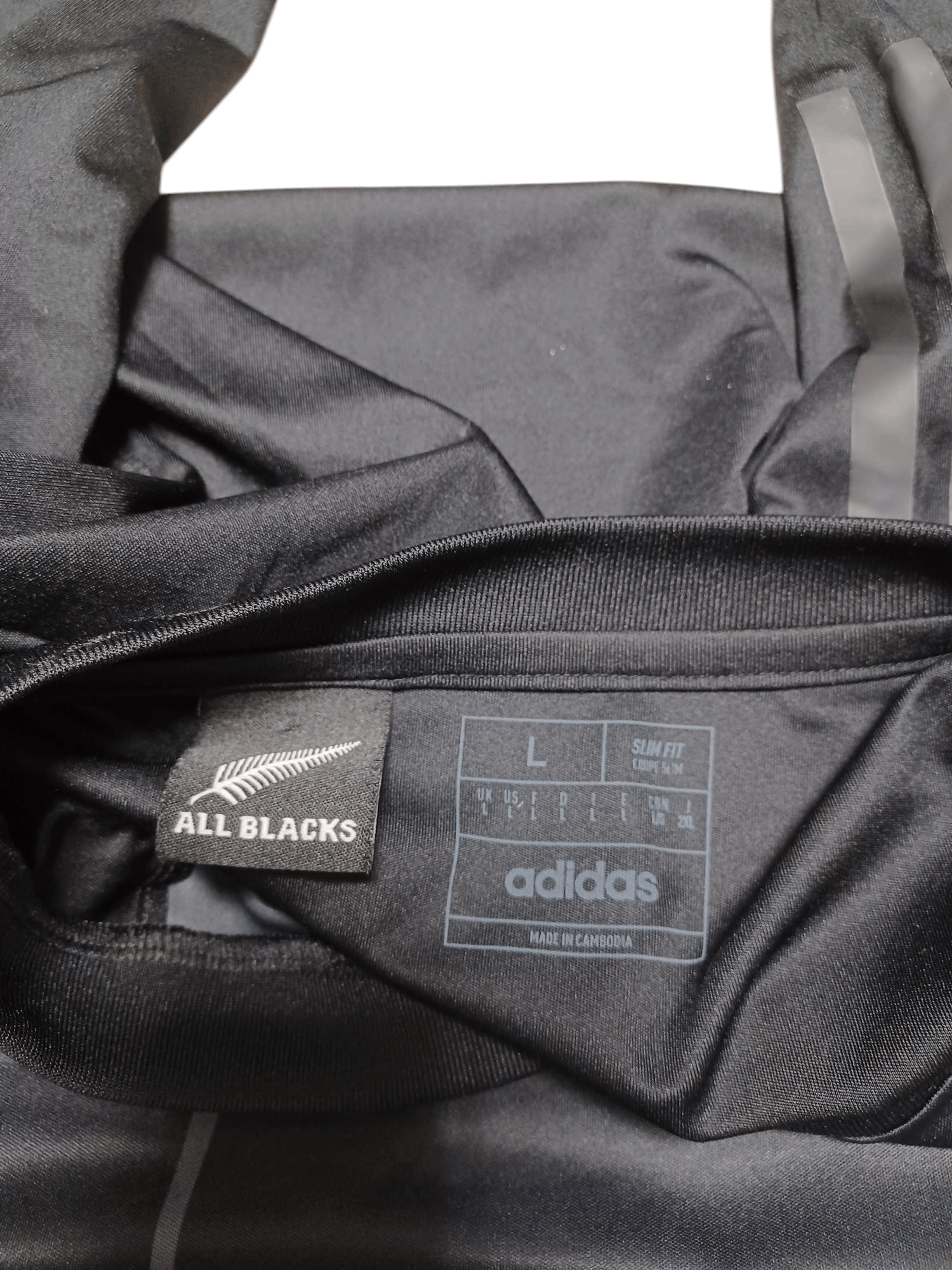 Adidas ALL BLACKS NEW ZEALAND ADIDAS VINTAGE JERSEY Size US L / EU 52-54 / 3 - 4 Thumbnail