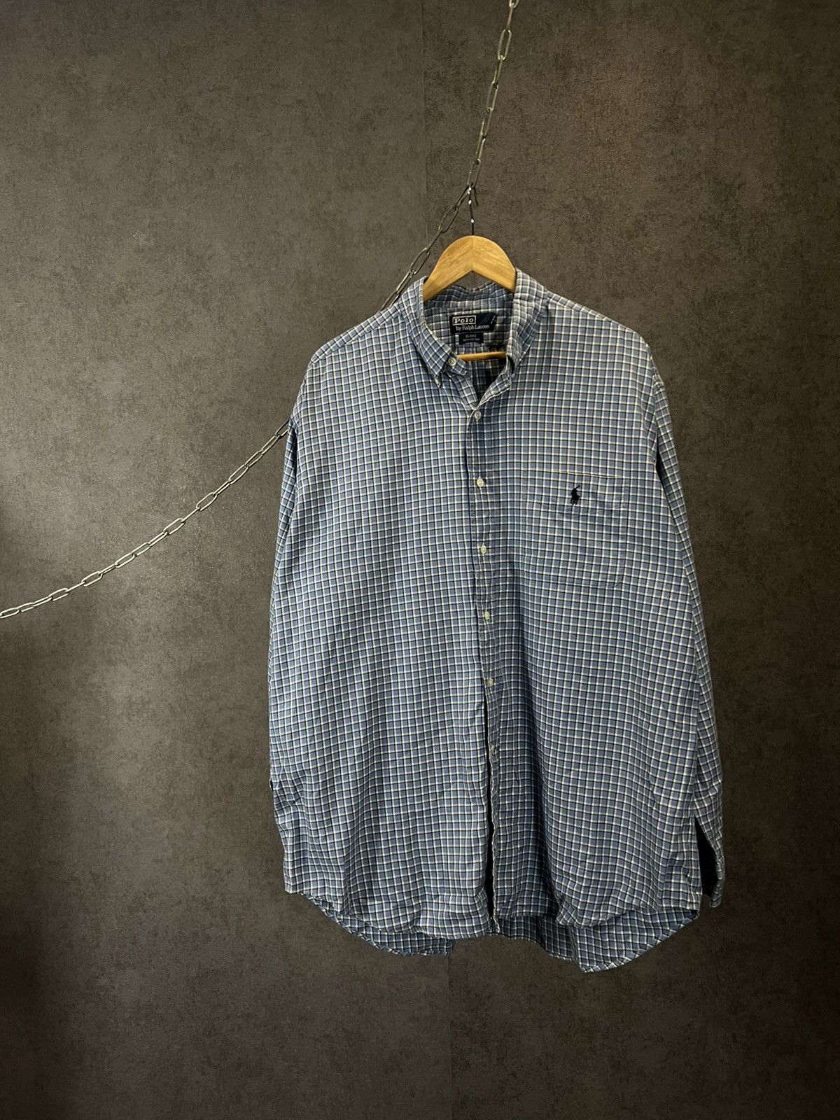 Polo Ralph Lauren Polo Ralph Lauren Blake vintage flannel designer shirt Size US XL / EU 56 / 4 - 1 Thumbnail