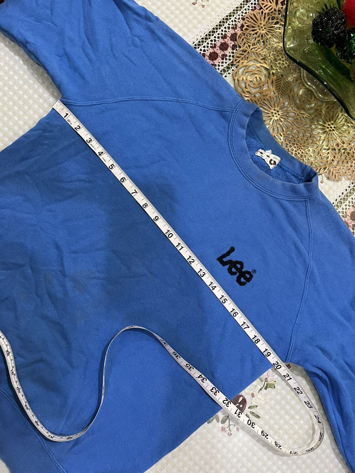 Lee vintage Lee plain blue crewneck sweatshirt Size US M / EU 48-50 / 2 - 9 Thumbnail