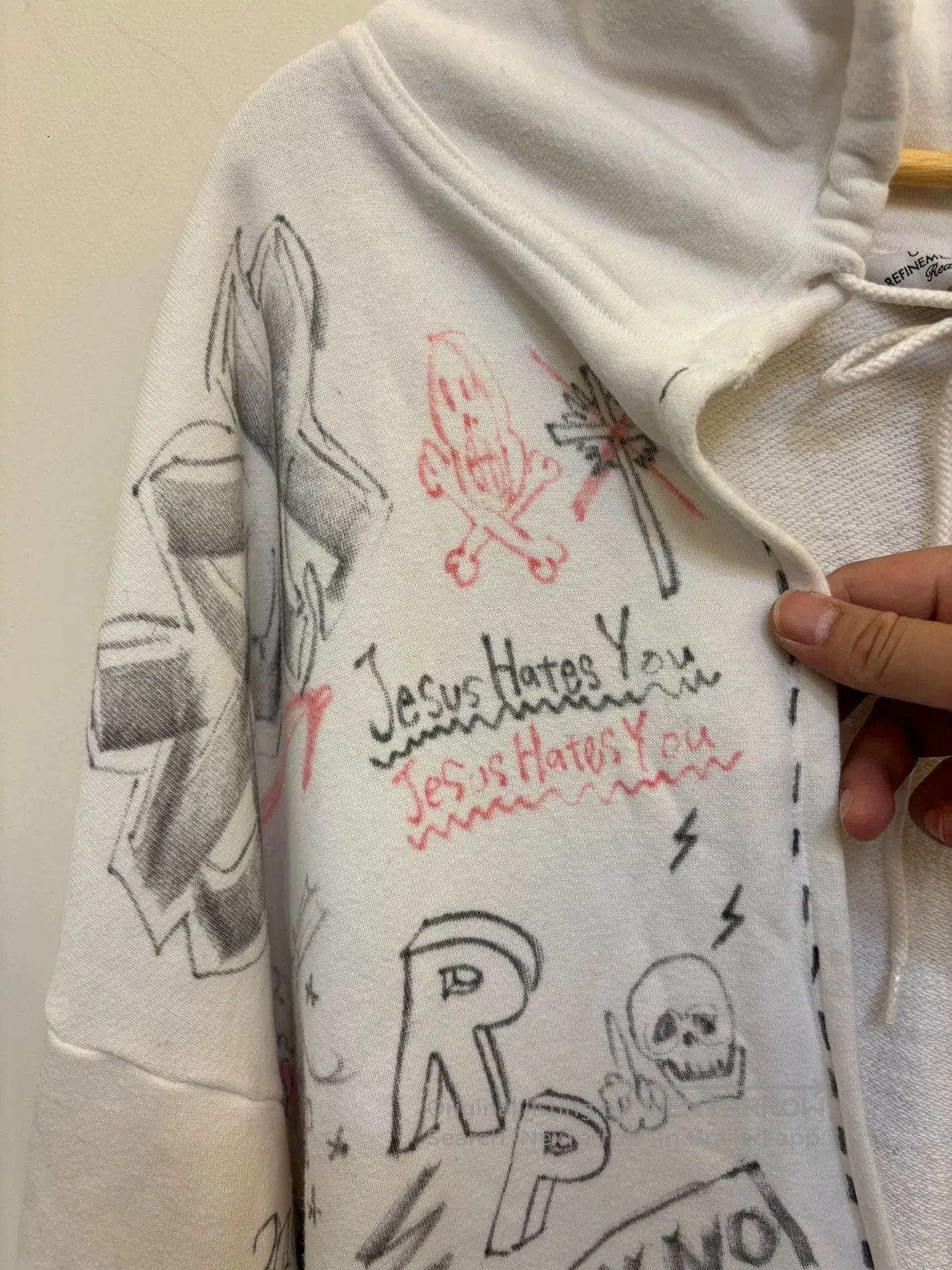 Unused Unused Syler Collaboration Sweatshirt. Size US L / EU 52-54 / 3 - 5 Thumbnail
