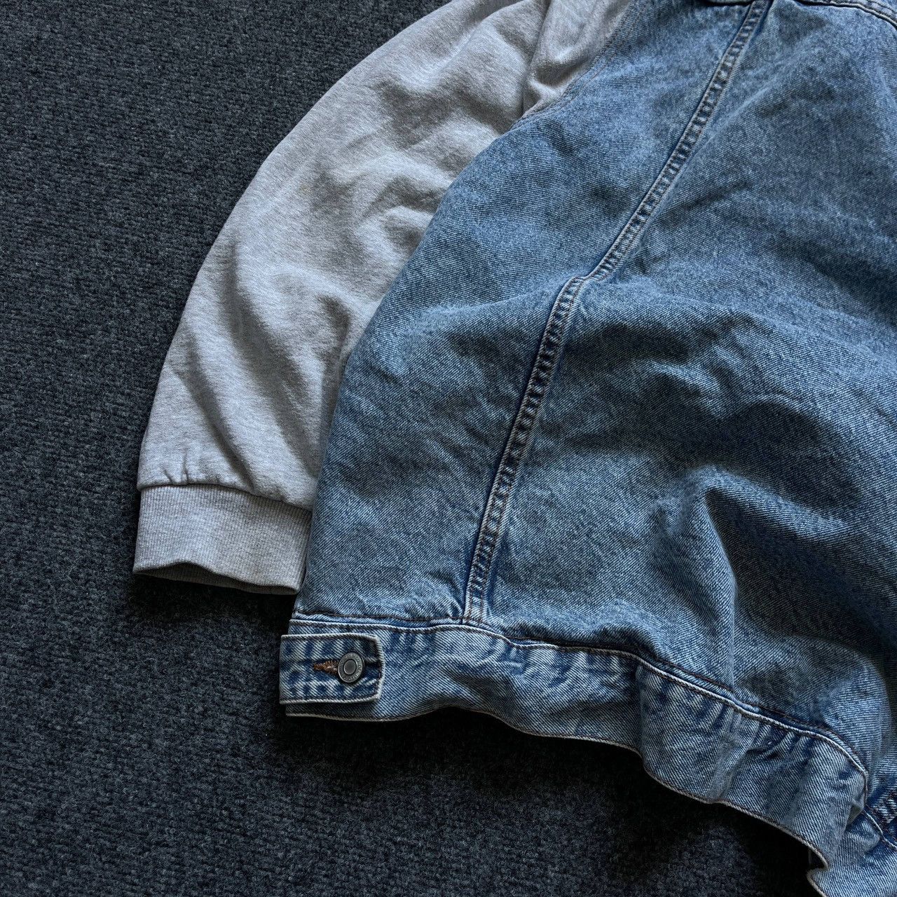 Primark Vtg Western Denim Jacket With Hood Size XL Primark 00s USA Size US XL / EU 56 / 4 - 7 Thumbnail