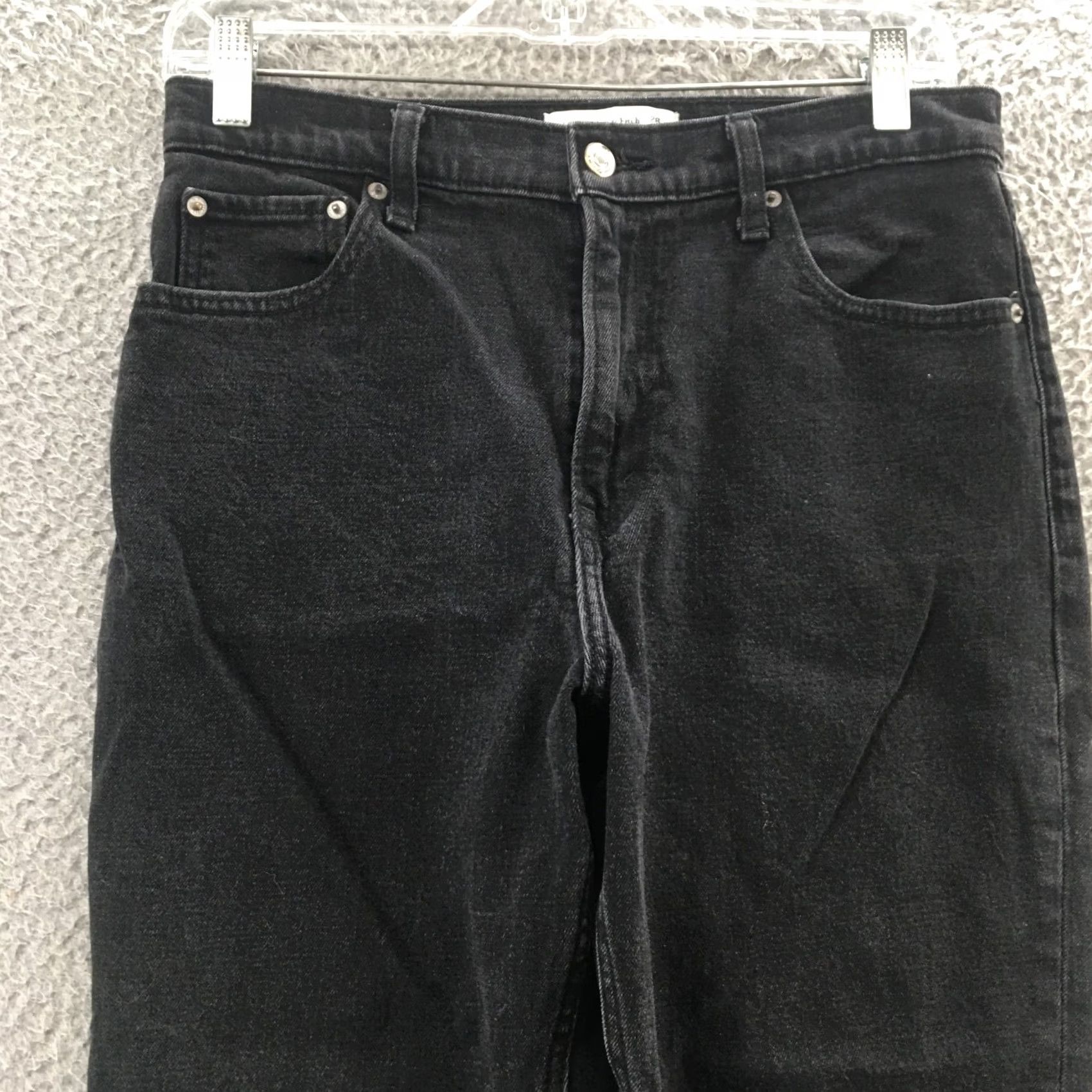 Abercrombie & Fitch Abercrombie & Fitch Skinny Jeans Womens High Rise Black Denim 30x25 Size 28" / US 6 / IT 42 - 2 Thumbnail