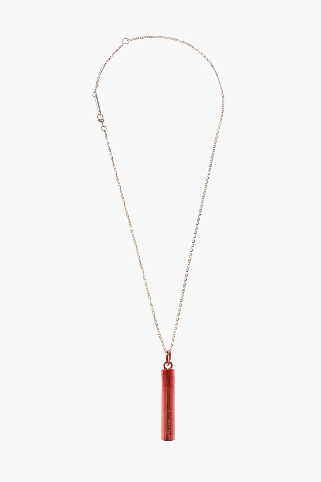 Ambush Design og1mm0426 Size: OS / Silver Chain Necklace in Red Size ONE SIZE - 1 Thumbnail