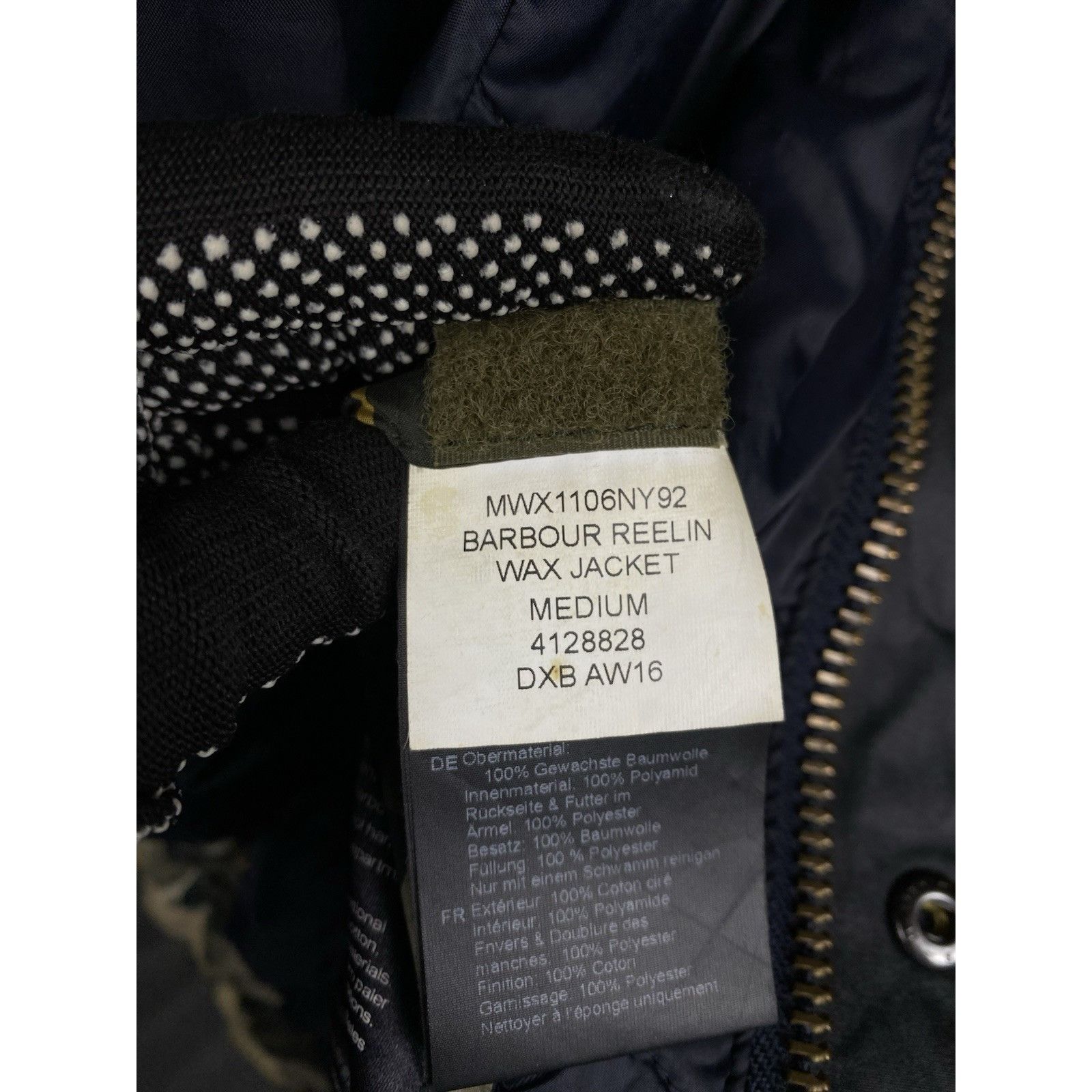 Barbour Barbour Reelin Men's Blue Multipocket Motorcycle Waxed Jacke Size US M / EU 48-50 / 2 - 16 Thumbnail