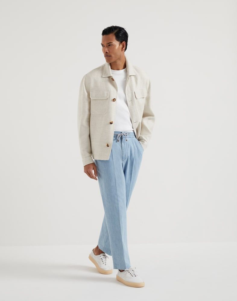 Brunello Cucinelli o1w1db10825 Denim Pants in Light Blue Size US 30 / EU 46 - 3 Thumbnail