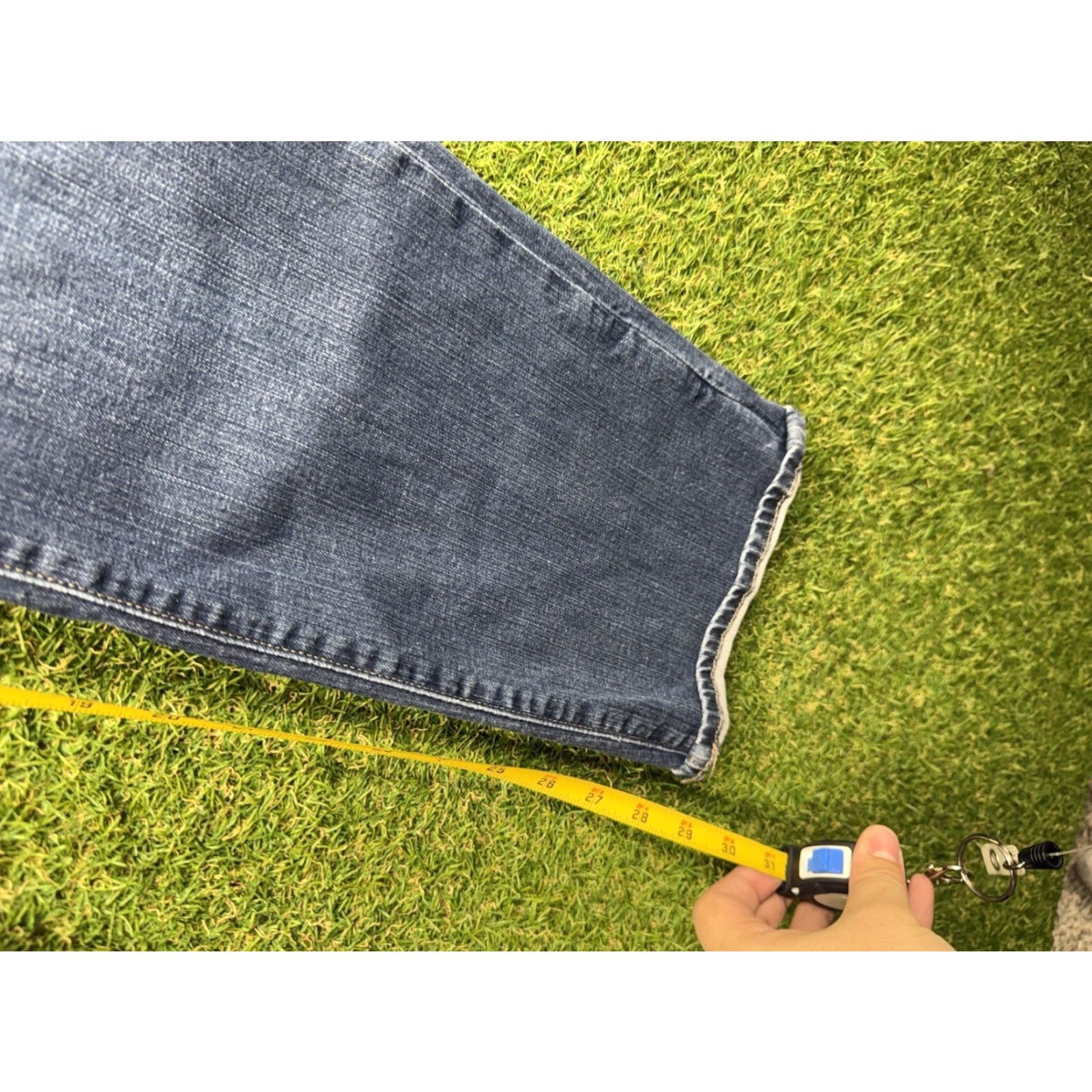 Vintage 34 Heritage Jeans Mens 34 Heritage Charisma Denim Jeans Blue Classic Comfort Rise 5-Pocket Zip Button Regular Inseam 32 Casual Wear Mens Jeans Size US 35 - 5 Thumbnail