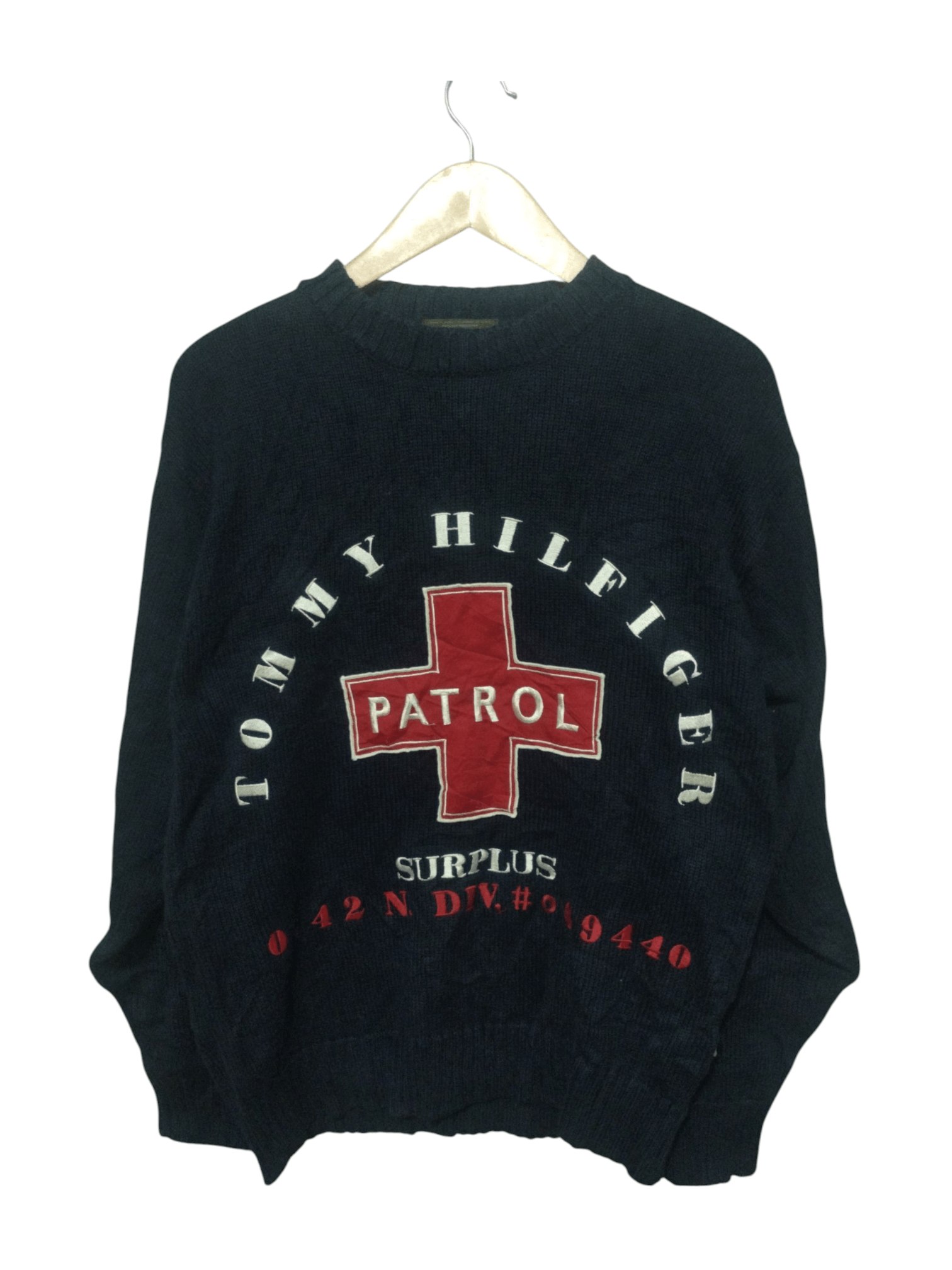 Tommy Hilfiger 90s Tommy Hilfiger Patrol Knitwear Size US M / EU 48-50 / 2 - 1 Thumbnail