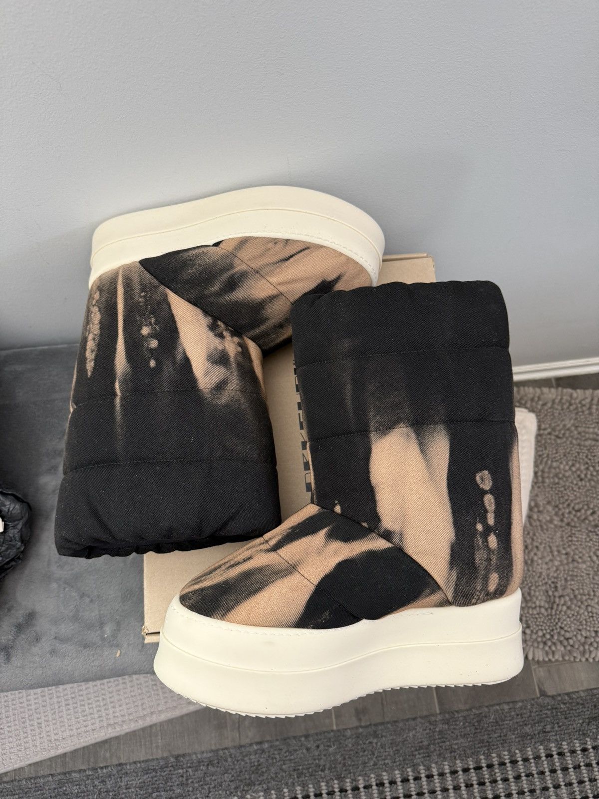 Rick Owens [NEW] FW24 DRKSHDW Mega Bumper Lunar Boot Terra Size US 11 / EU 44 - 5 Thumbnail