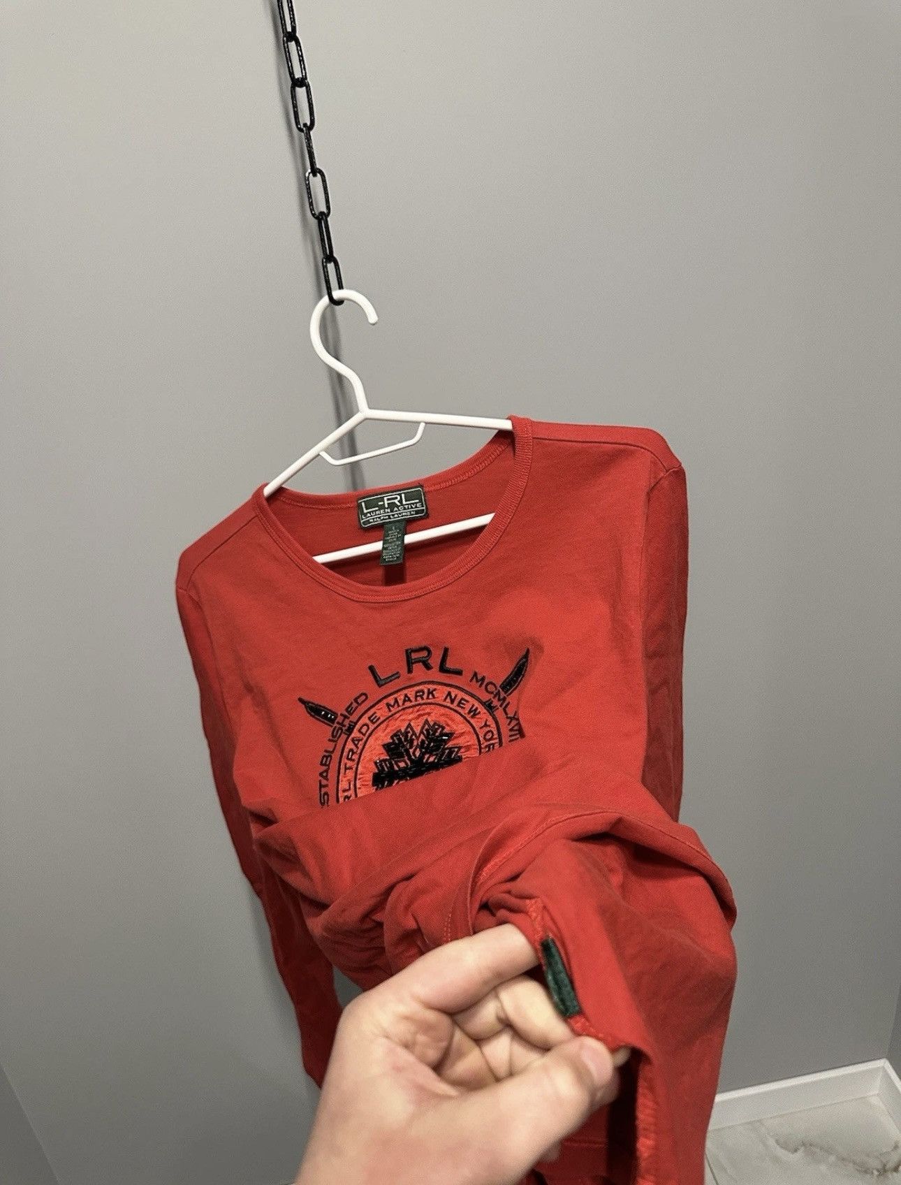 Hysteric Glamour Ralph Lauren Vintage Longsleeve Chief Keef Japanese Warrior Size L / US 10 / IT 46 - 8 Thumbnail
