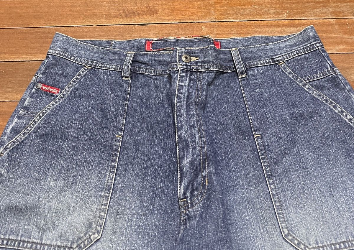 Ecko Unltd. Very Rare Design Vintage Ecko Unltd Rapper Baggy Jeans 2000s Size US 38 / EU 54 - 3 Thumbnail