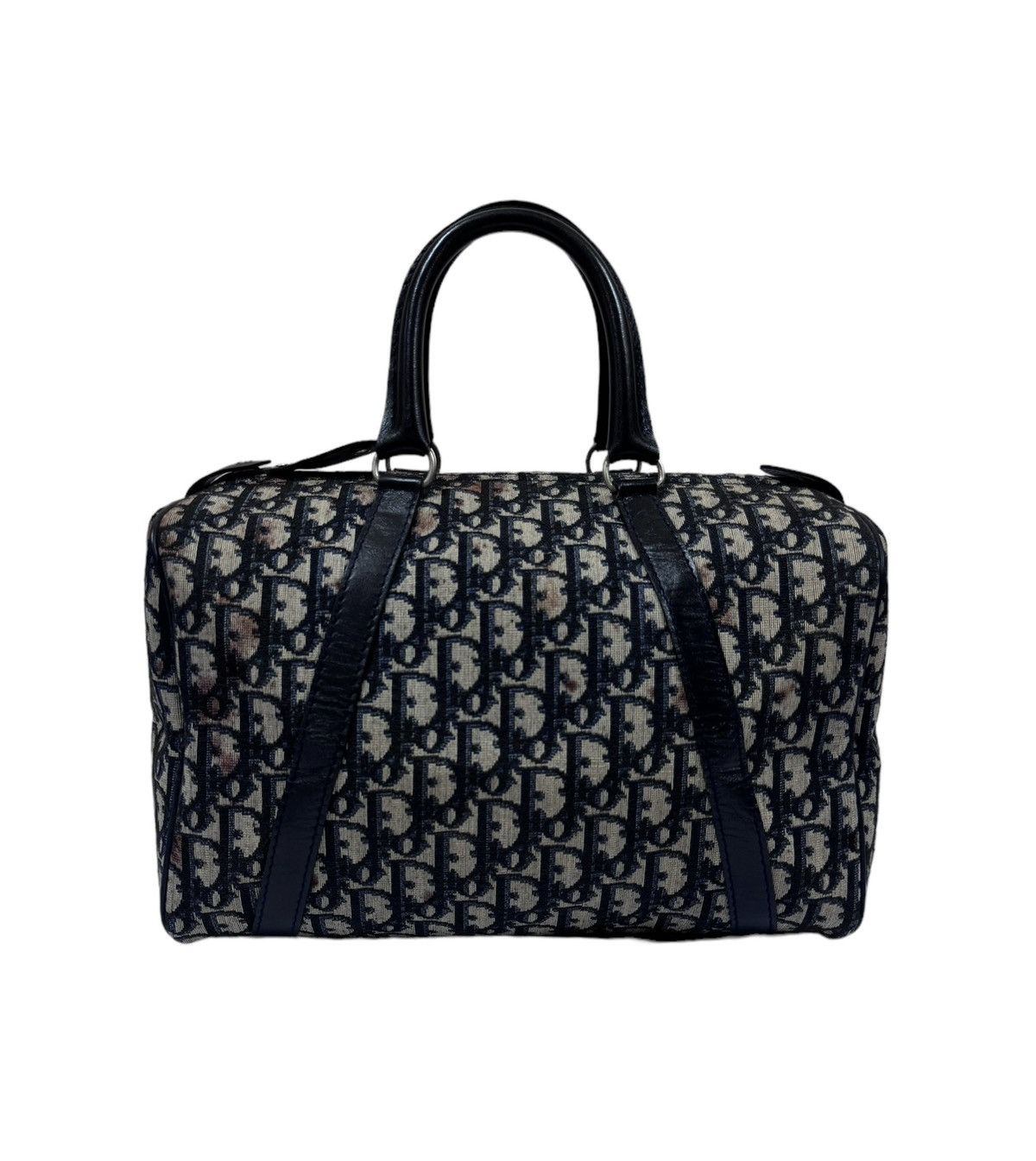 Dior Christian Dior Monogram Blue Oblique Canvas Boston Bag Size ONE SIZE - 1 Thumbnail