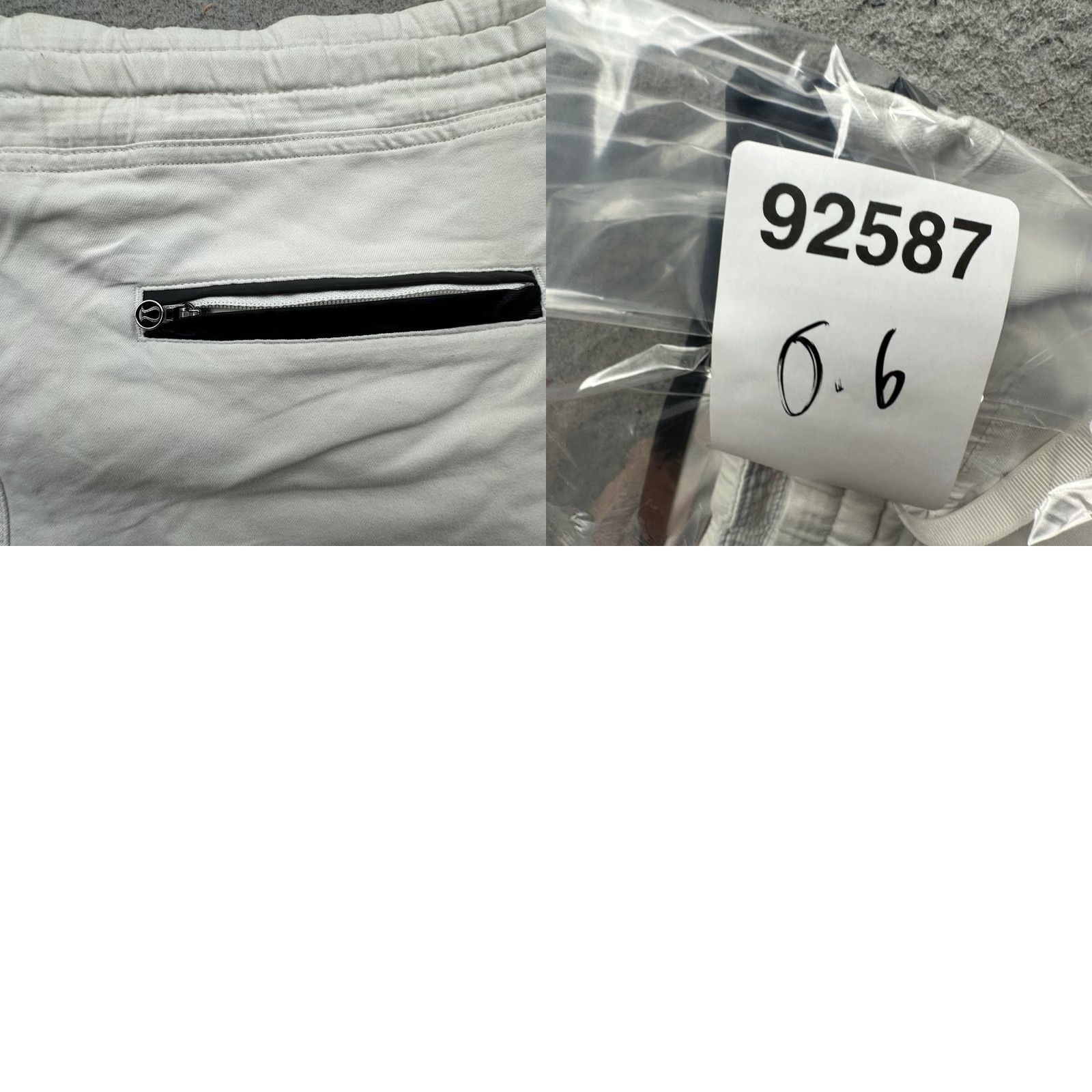 Lululemon Lululemon Varsity Shorts White Black Womens XL L Pocket Drawstring High Rise Size 36" / US 14 / IT 50 - 9 Thumbnail
