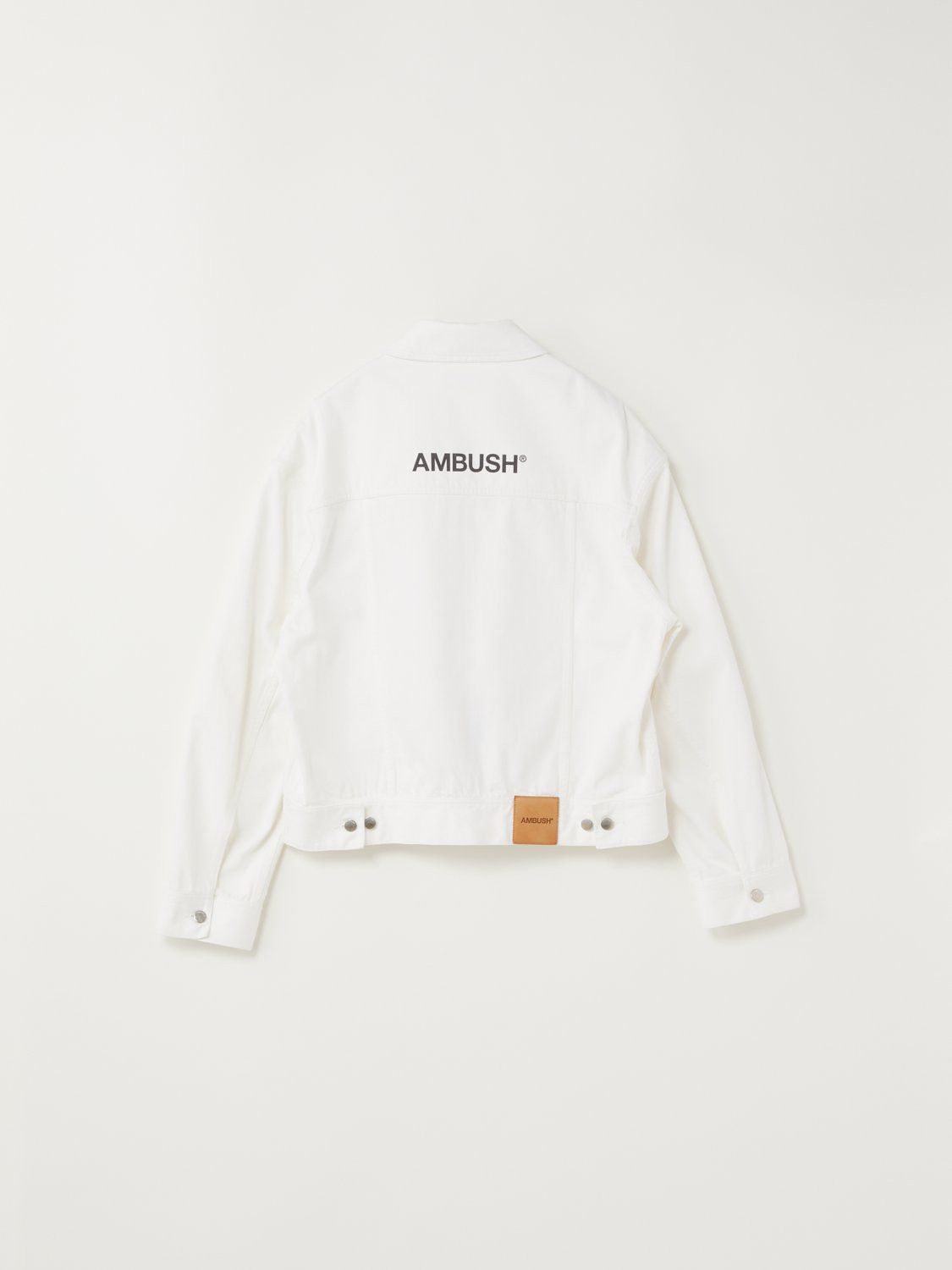 Ambush Design Ambush White Denim Logo-Stamped Type 2 Jacket "UNTITLED" Size M / US 6-8 / IT 42-44 - 16 Thumbnail