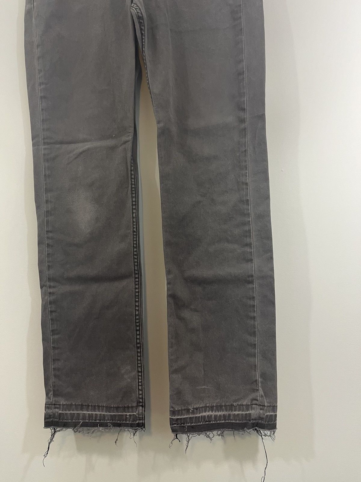Vintage Sun Faded Perfect Released Hem Distressed Jeans Size US 34 / EU 50 - 5 Thumbnail