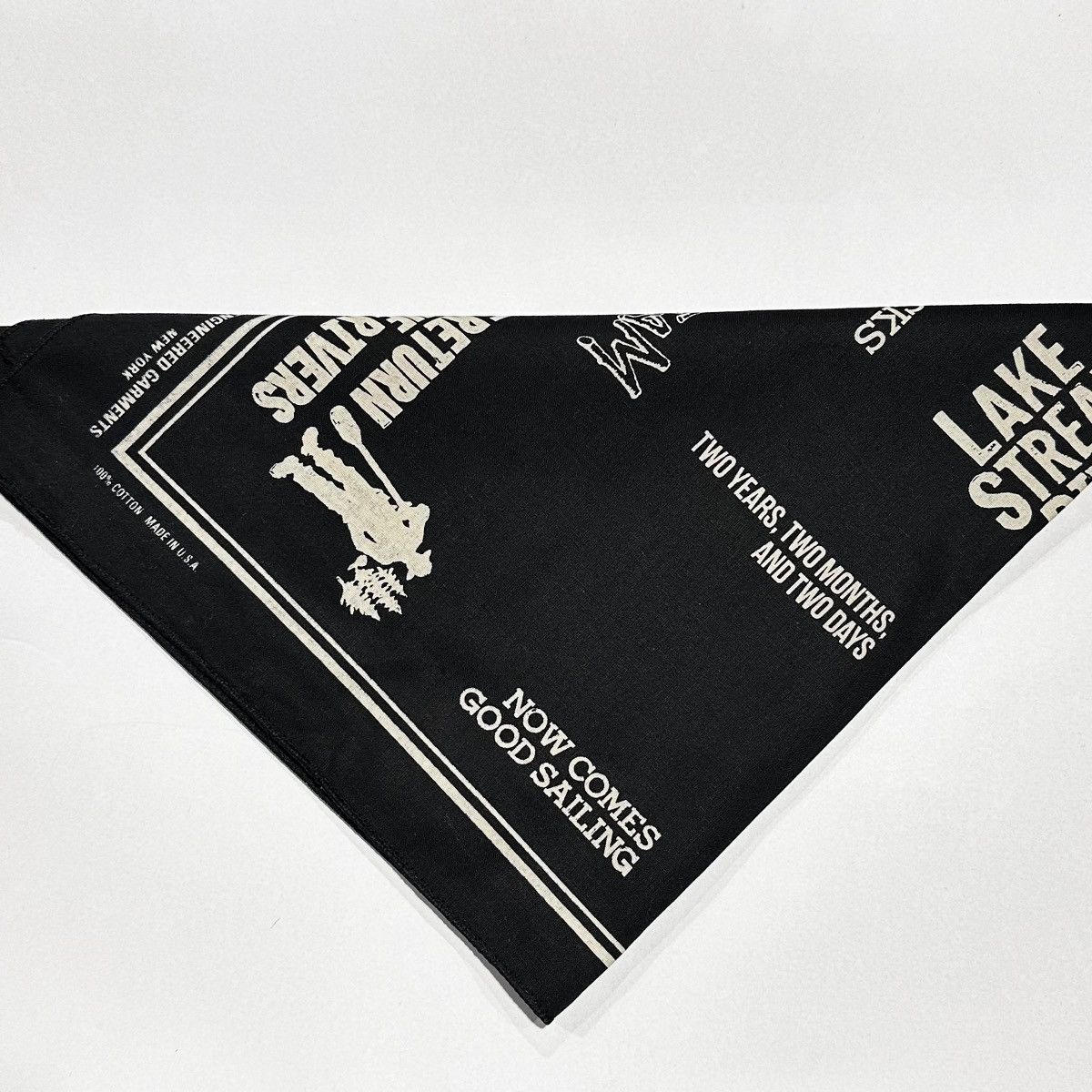 Engineered Garments｜ (Printed Bandana C - Black - Light Engineered Garments - Printed Bandana (Black) | HHV