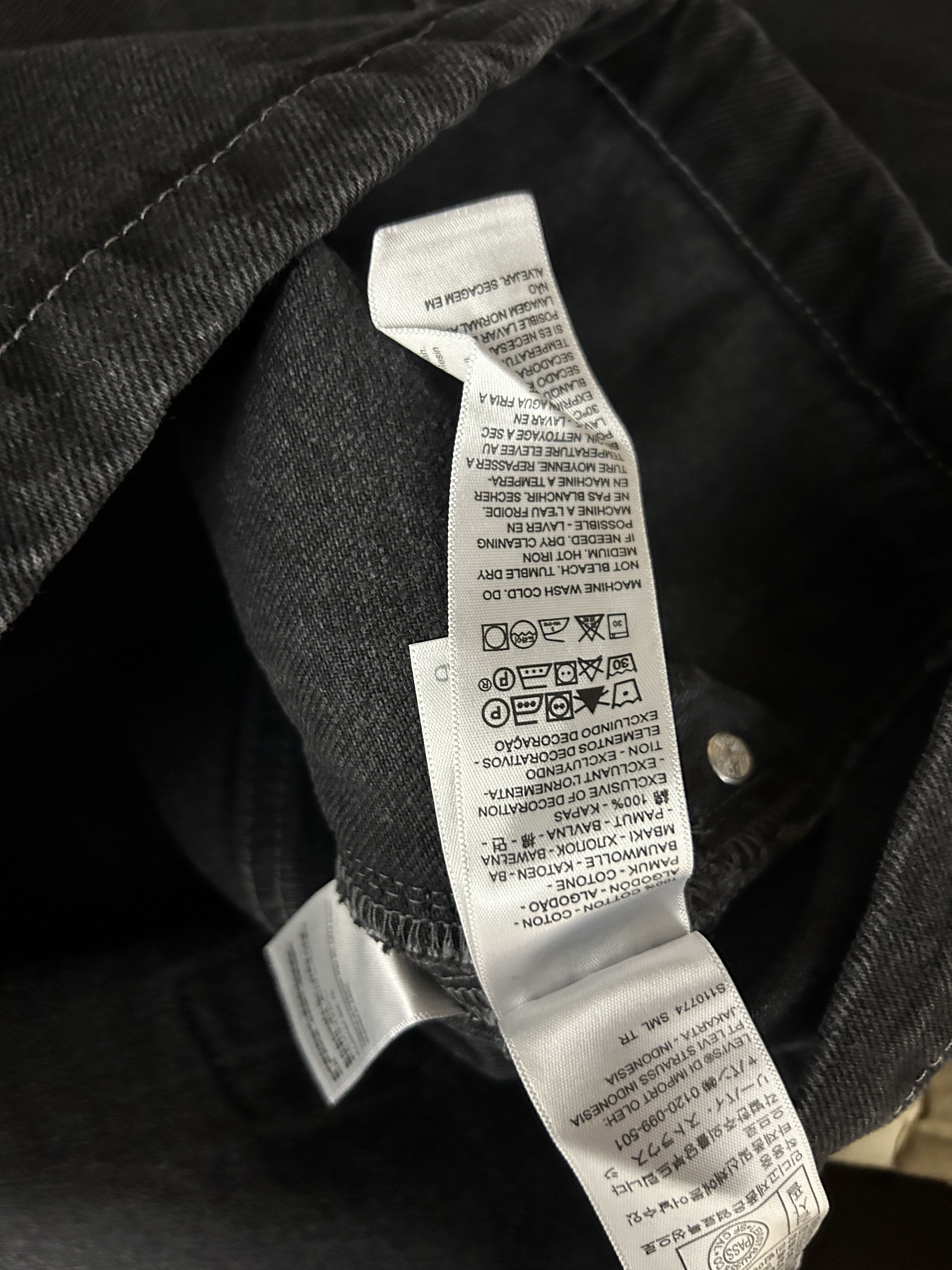 Kiko Kostadinov × Levi's Levi's Articulate Darted Jacket – Black Denim Size US M / EU 48-50 / 2 - 7 Thumbnail