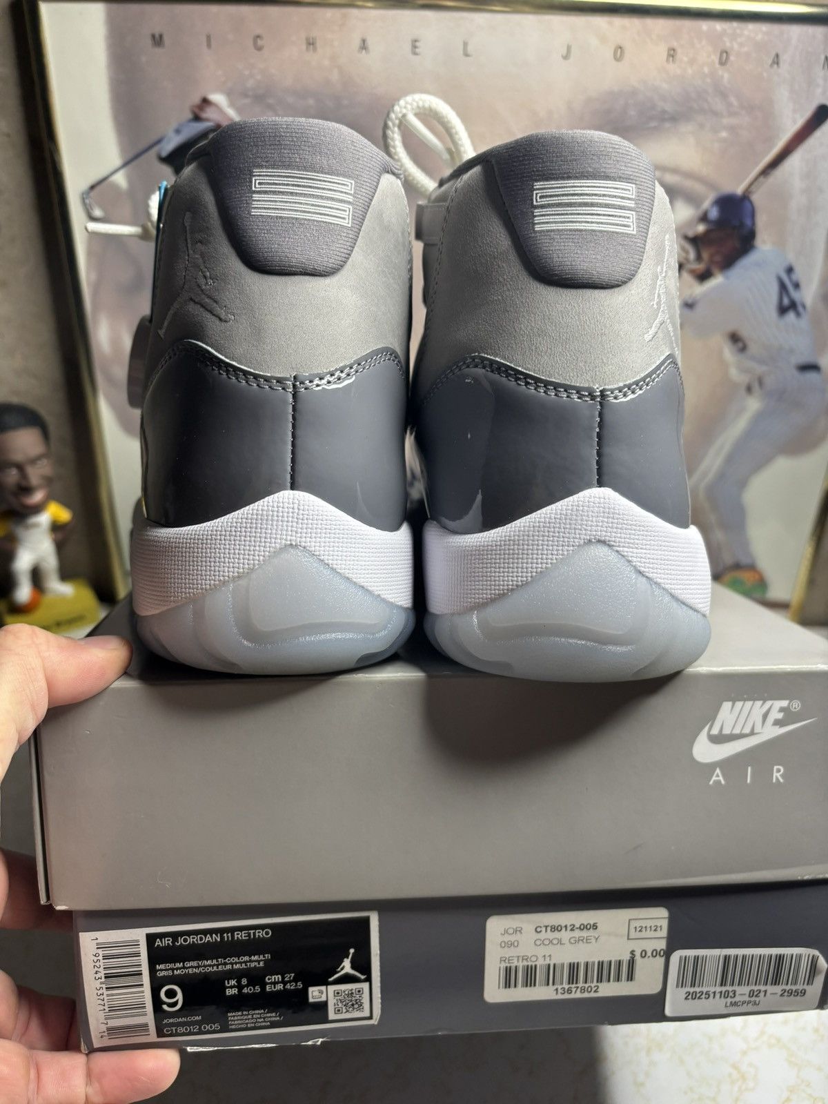 Jordan Brand Jordan Retro 11 ‘cool grey’ Size US 9 / EU 42 - 7 Thumbnail