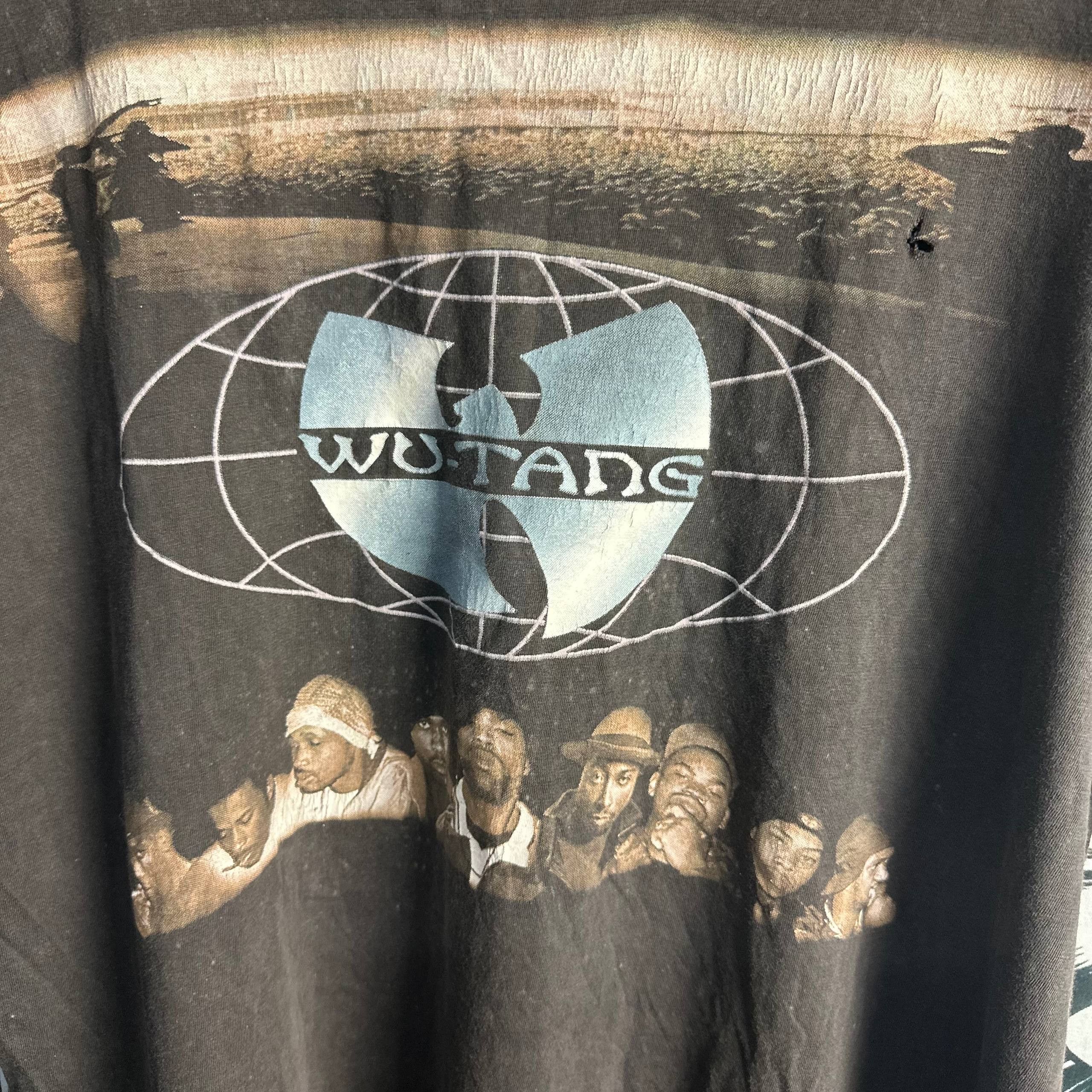 Vintage Rare Vintage Wutang Forever Redwood Tag Rap Tee T-Shirt Size US XL / EU 56 / 4 - 8 Thumbnail