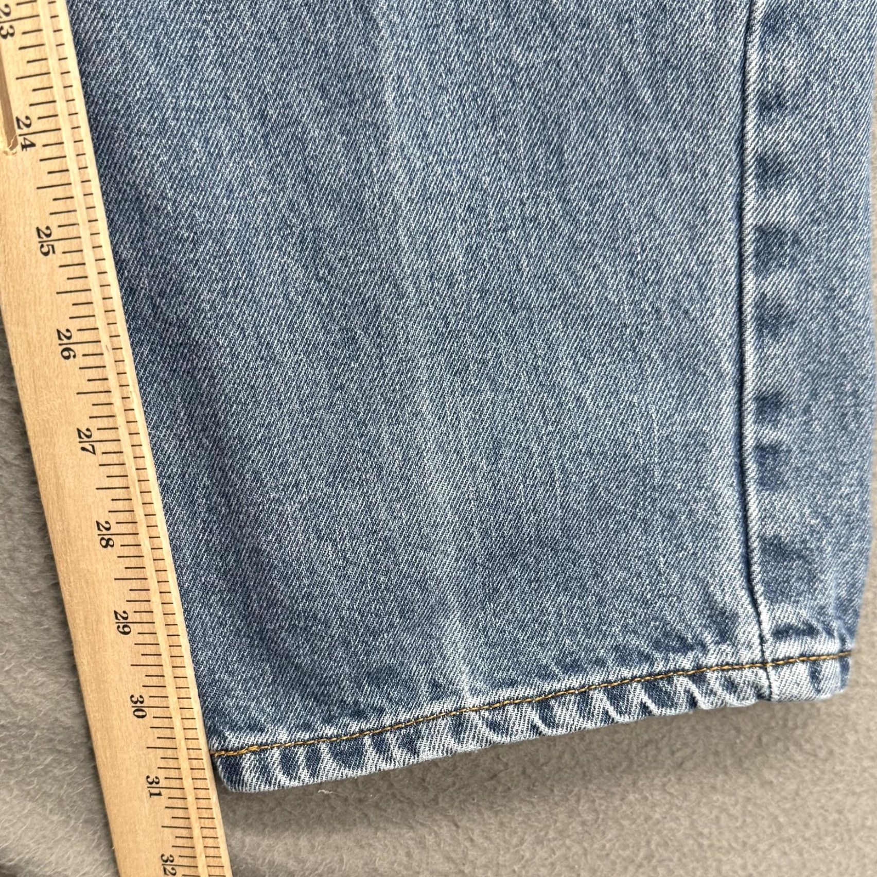 Levi's Levi's 550 Jeans Mens 36x32 Blue Relaxed Fit Tapered Leg Denim Size US 36 / EU 52 - 7 Thumbnail