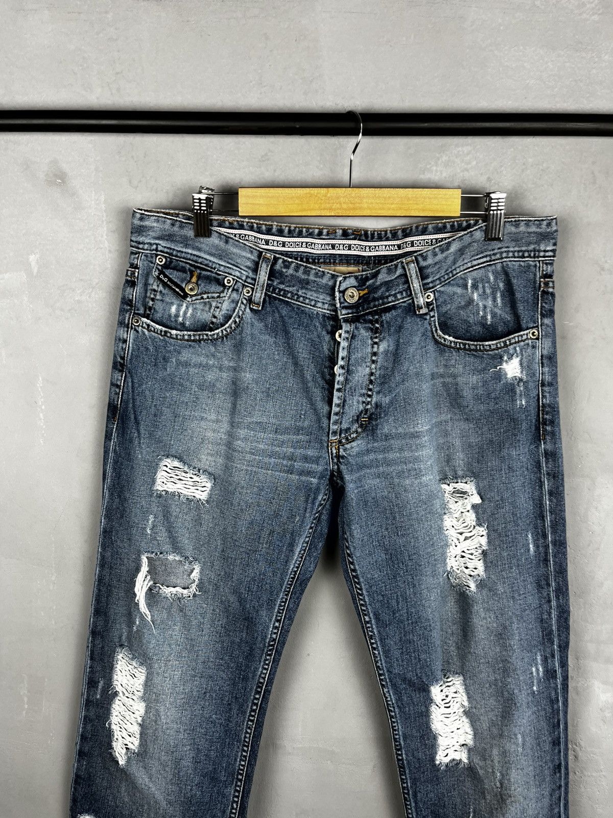 Dolce & Gabbana × Vintage Vintage Dolce& Gabbana Jeans denim Size US 36 / EU 52 - 3 Thumbnail