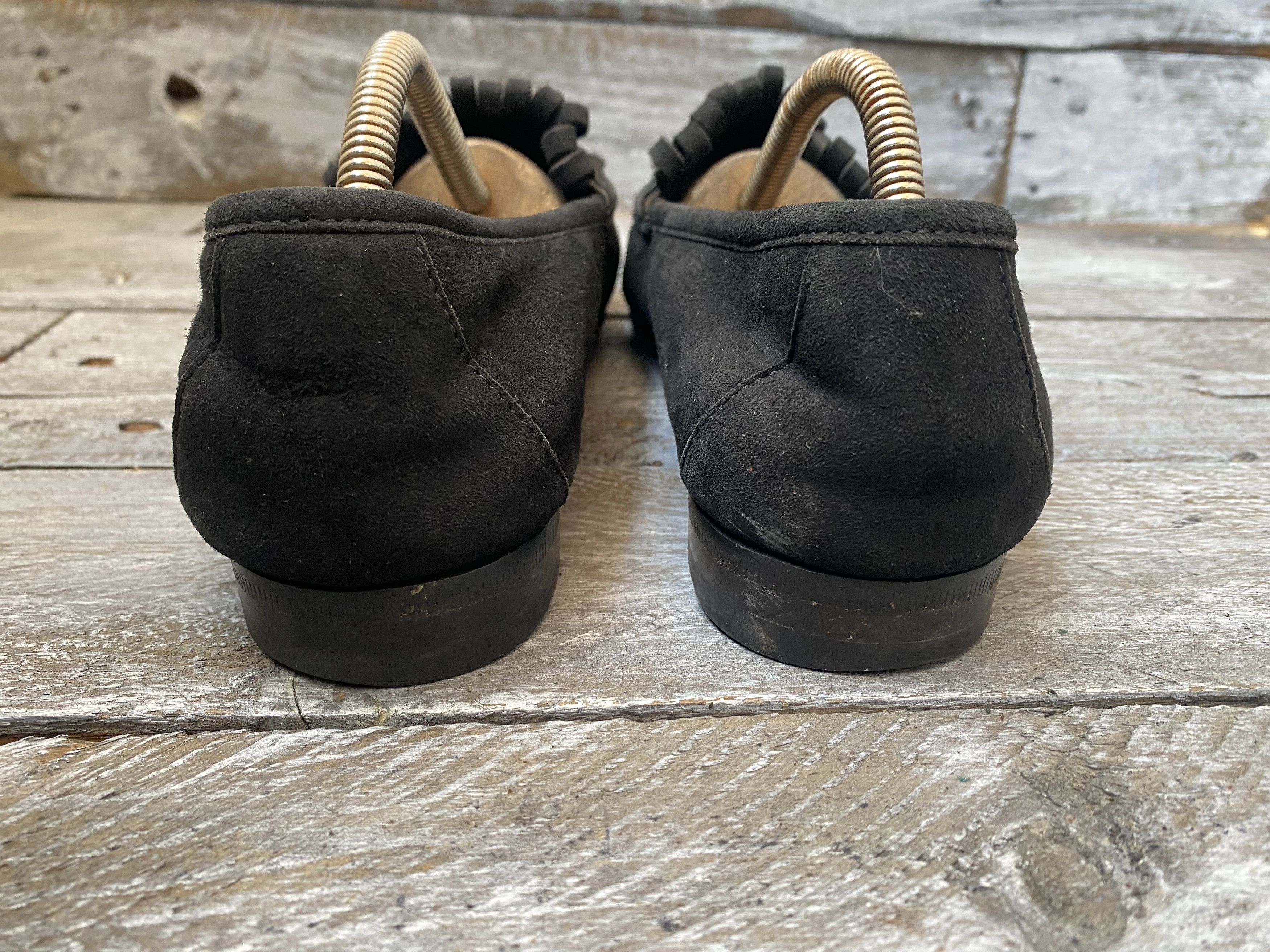 Designer × Gucci Gucci horsebit suede leather loafers sz 40 Size US 9.5 / IT 39.5 - 7 Thumbnail