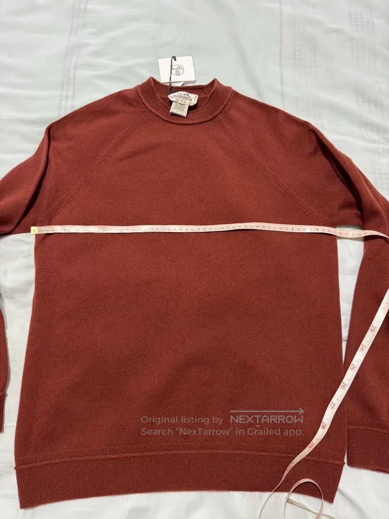 Hermes Hermes Cashmere sweater, 100% cashmere, brown-red. Size US S / EU 44-46 / 1 - 5 Thumbnail