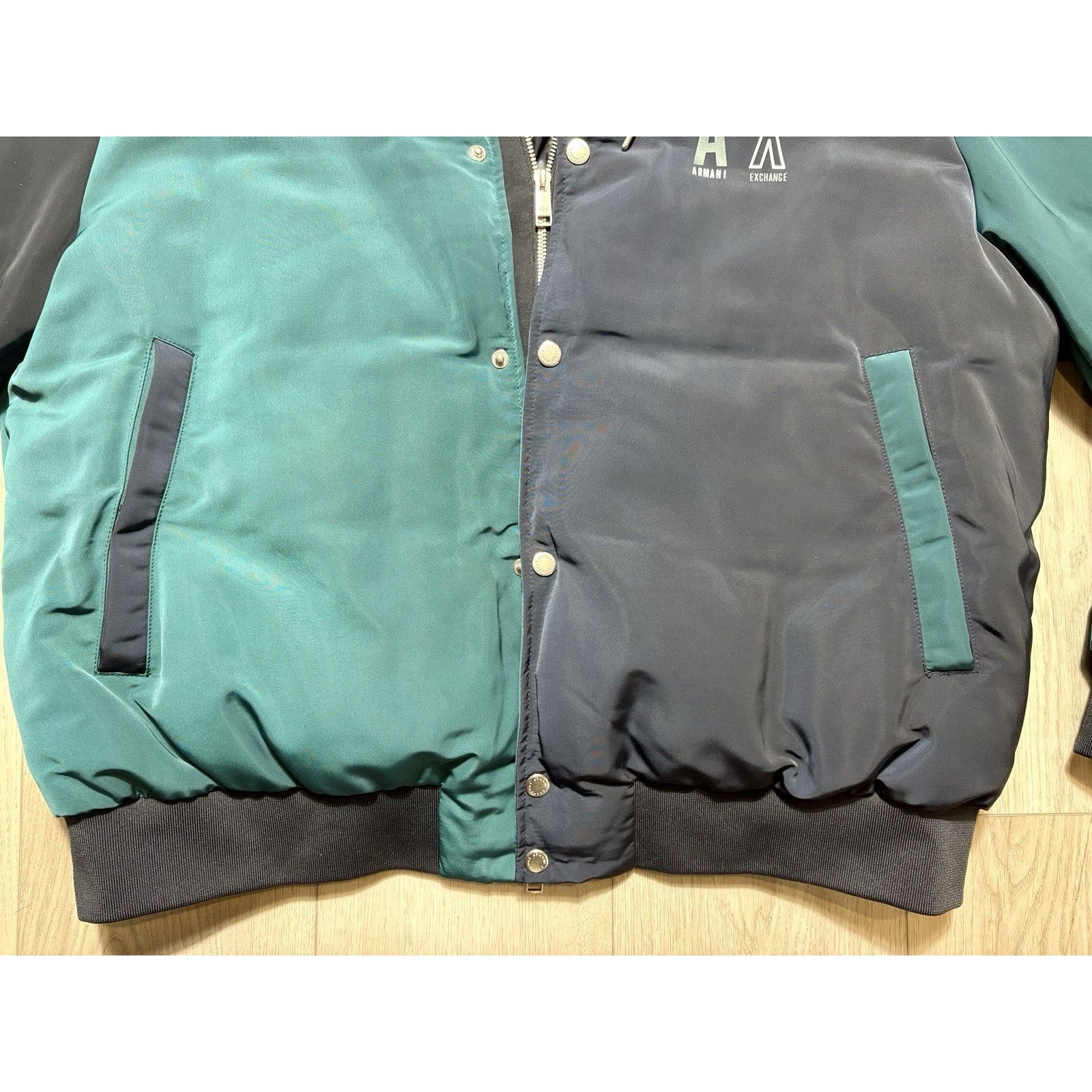 Armani Exchange Armani Exchange Oversized Puffer Jacket Hooded Skyline XL Size US XL / EU 56 / 4 - 8 Thumbnail