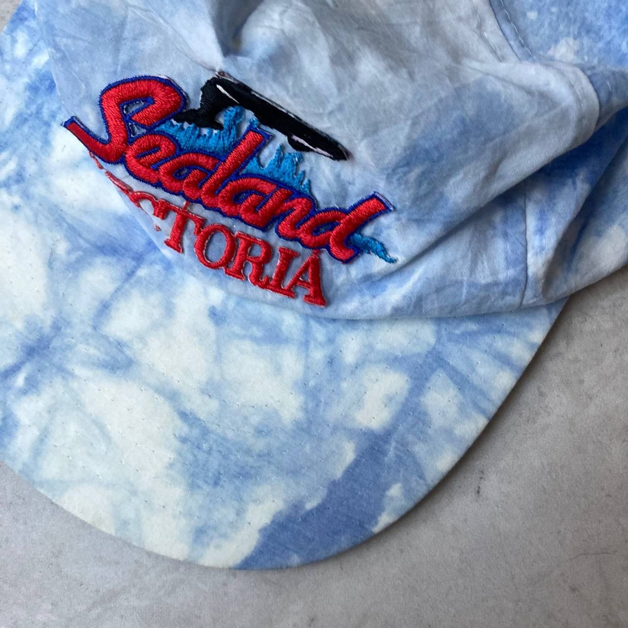 Vintage 90s Sealand Victoria Canada Seaworld Nylon Hat Size ONE SIZE - 2 Thumbnail
