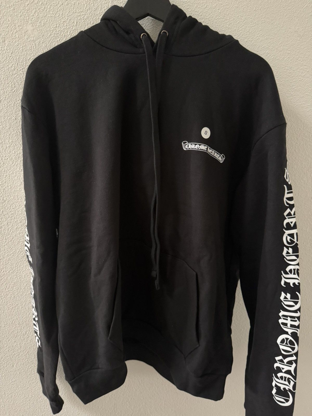 Chrome Hearts Chrome Hearts Scroll Logo Script Hoodie Size US S / EU 44-46 / 1 - 1 Thumbnail