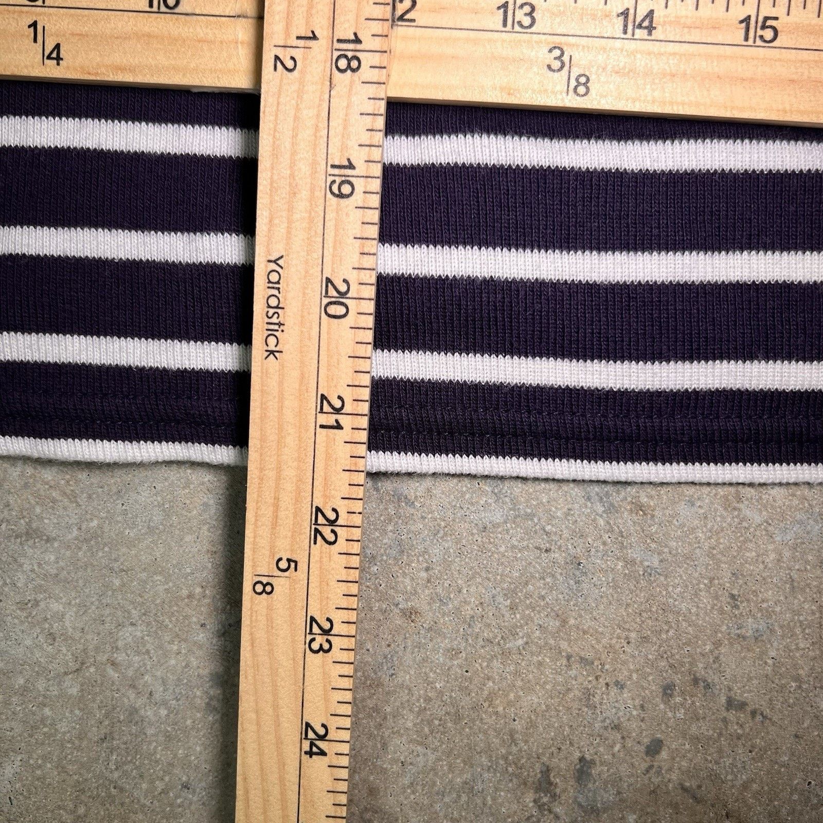 L.L. Bean L.L. Bean Shirt Wmns M Blue Striped Long Sleeve Size M / US 6-8 / IT 42-44 - 4 Thumbnail