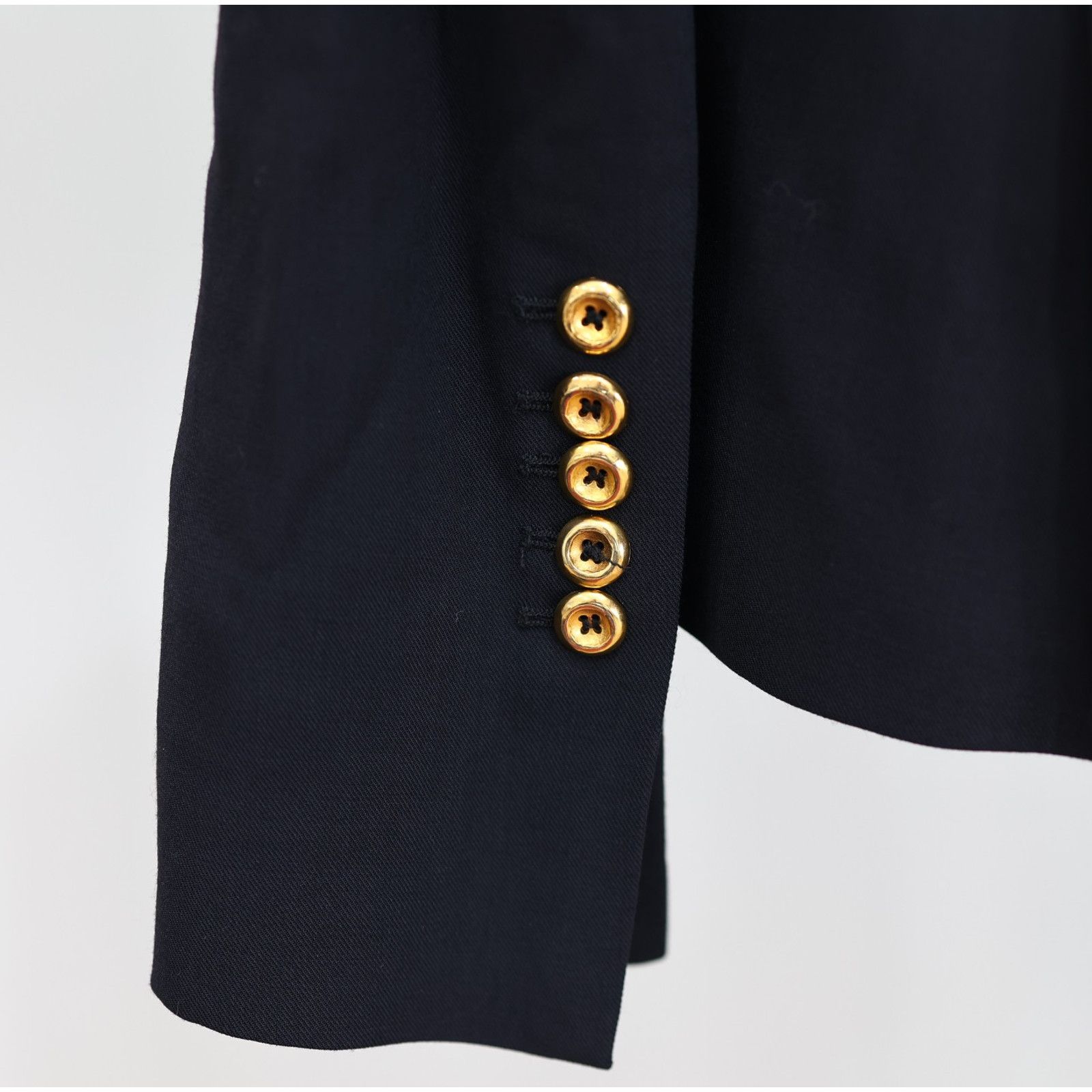 Bcbgmaxazria NWT BCBG MAXAZRIA Double Breasted Gold Buttons Blazer Sz XS Size XS / US 0-2 / IT 36-38 - 5 Thumbnail