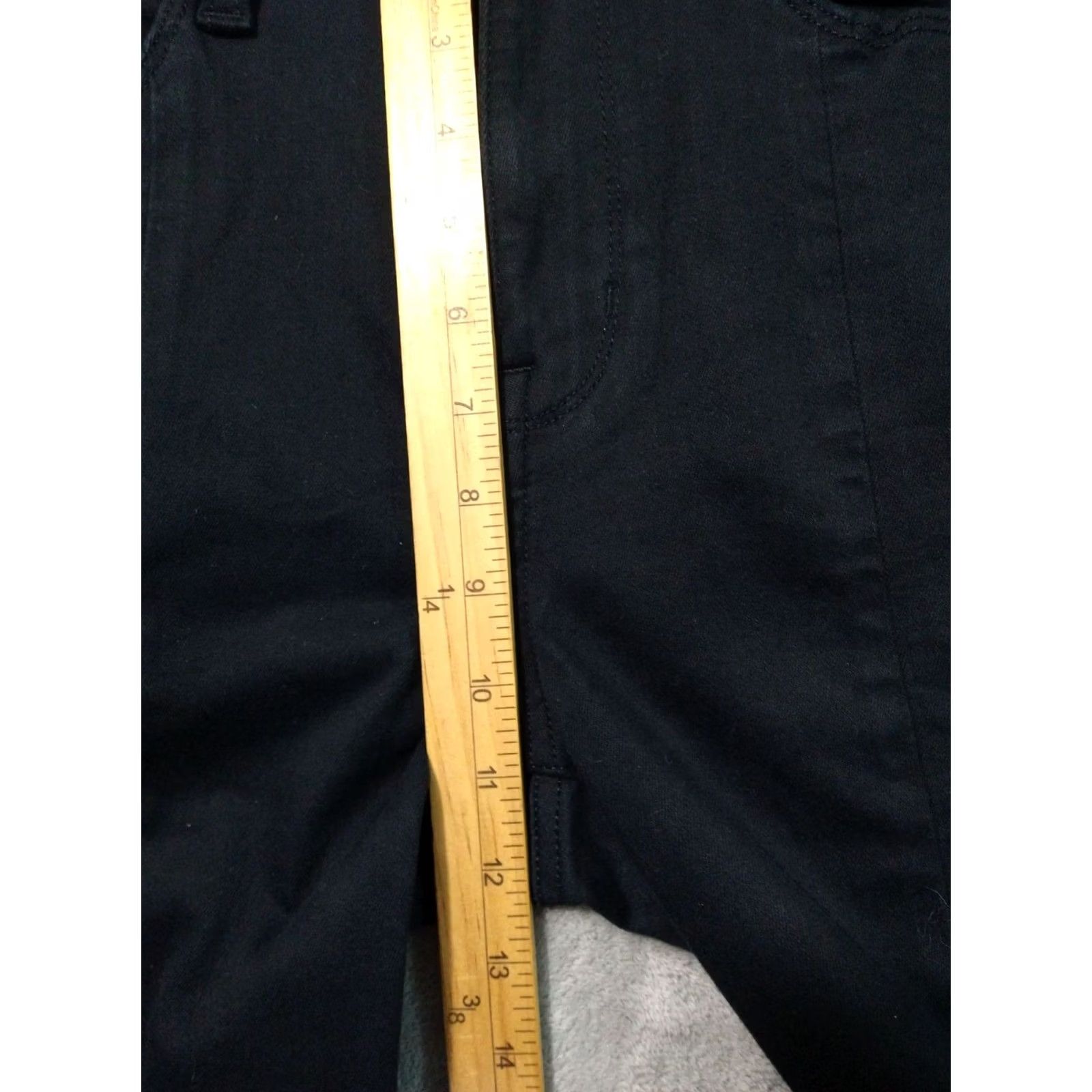 American Eagle Outfitters American Eagle Outfitters Jeans Women 10 Black Denim Next Level Stretch Hi Rise Skinny Kick Jeans Womens 10 Black Denim Stretch Skinny Kick Jeans Size 32" / US 10 / IT 46 - 4 Thumbnail
