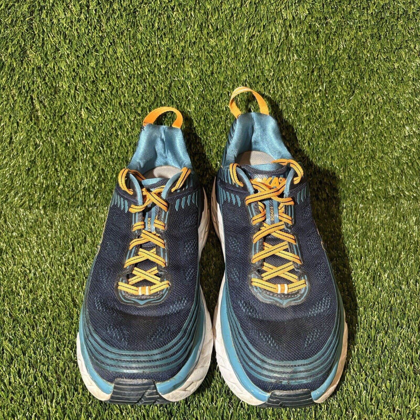Hoka Size 9.5 - Hoka One One Bondi 6 Iris Storm Blue Size US 9.5 / EU 42-43 - 4 Thumbnail